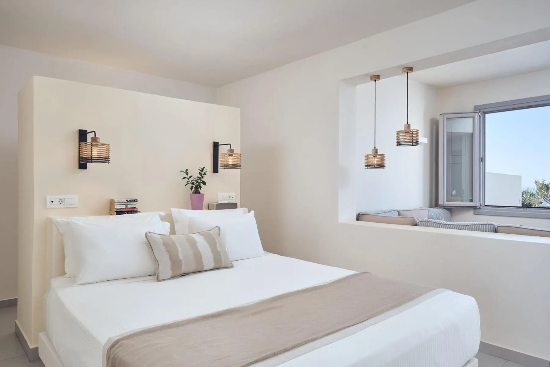 Bed in Nova Luxury Suites