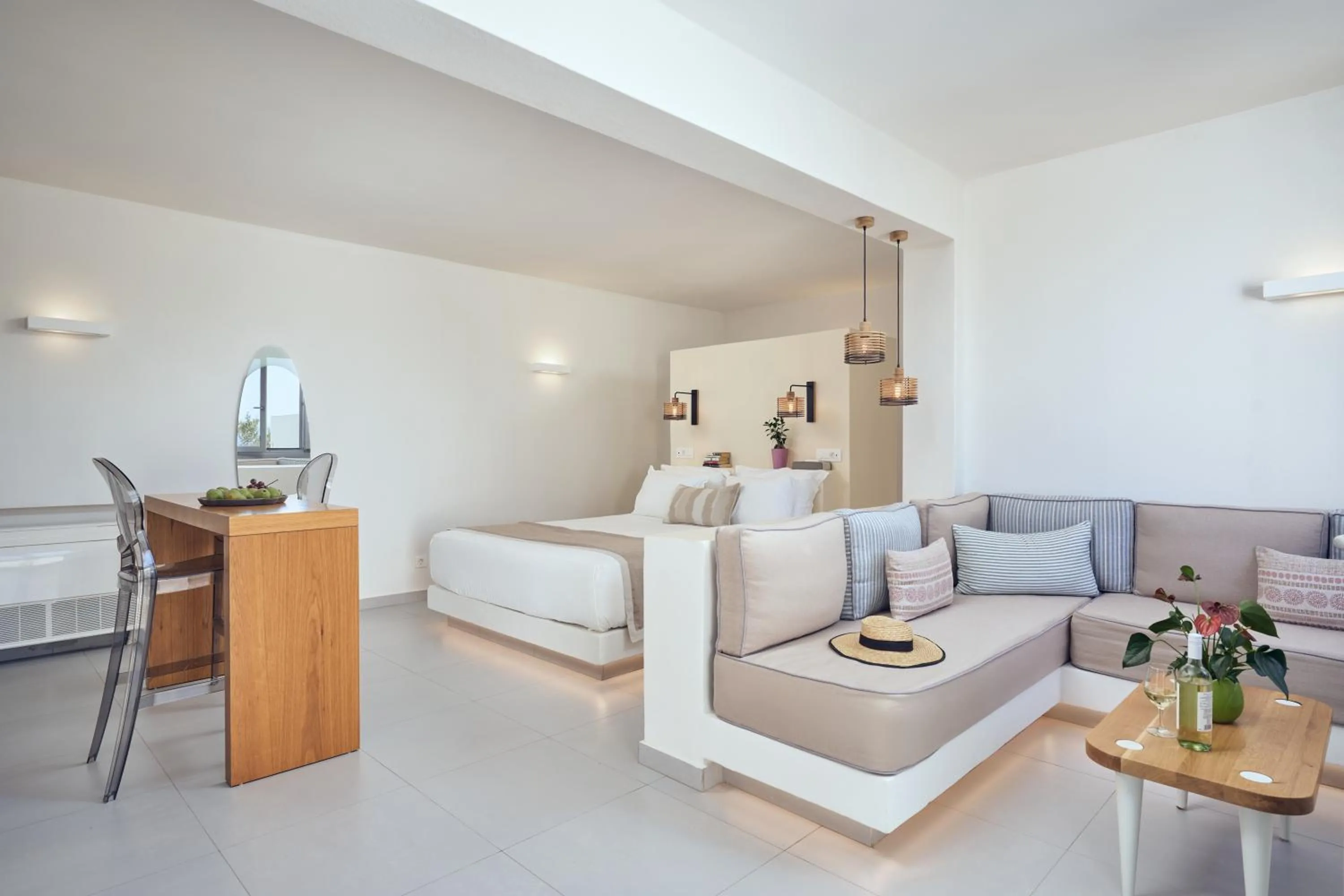 Living room in Nova Luxury Suites