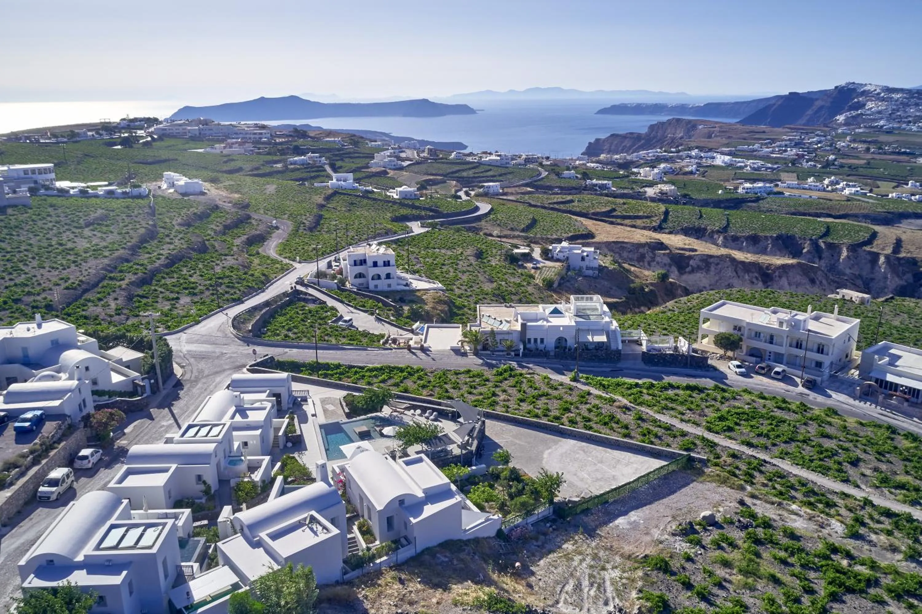 Natural landscape in Nova Luxury Suites