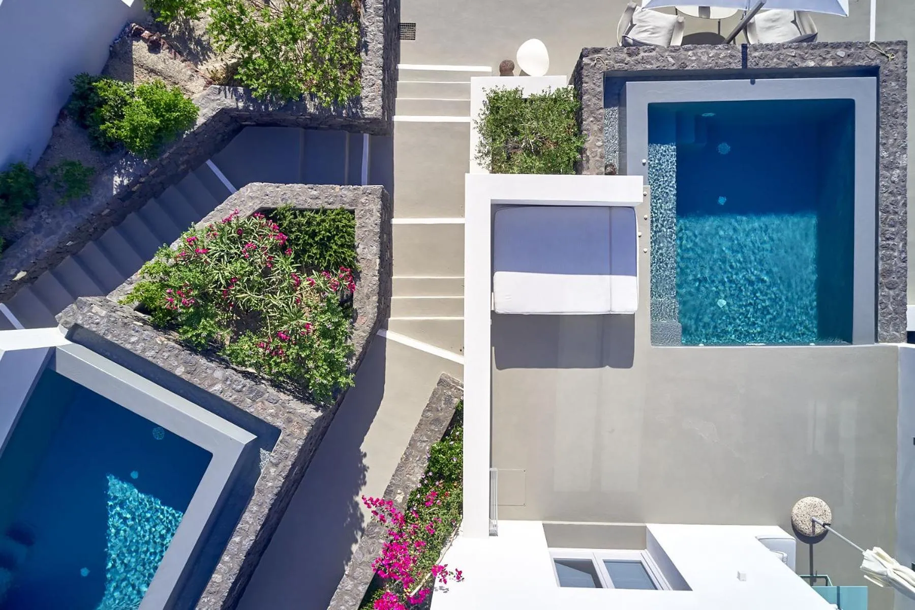Bird's eye view in Nova Luxury Suites