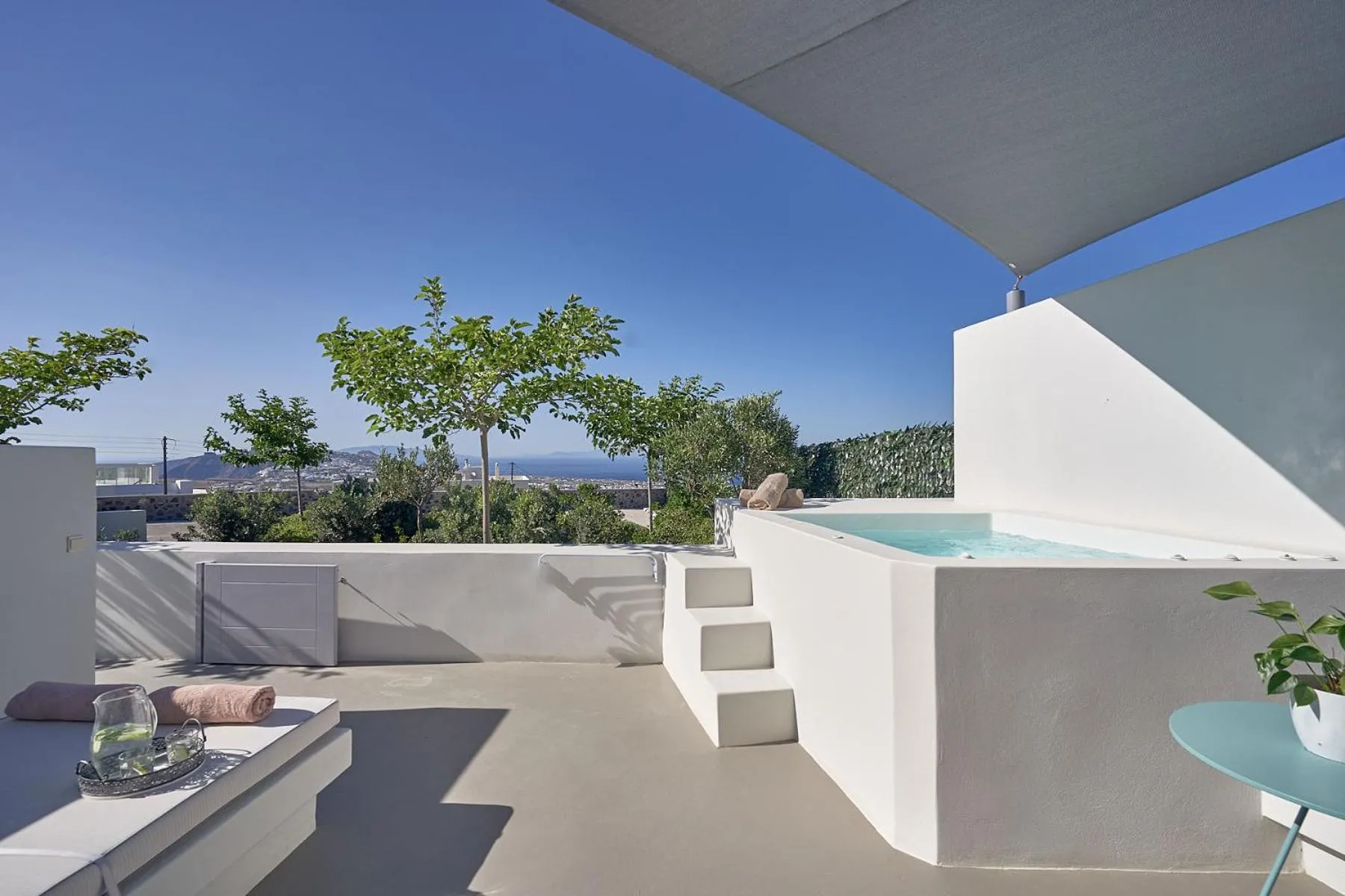 Patio in Nova Luxury Suites