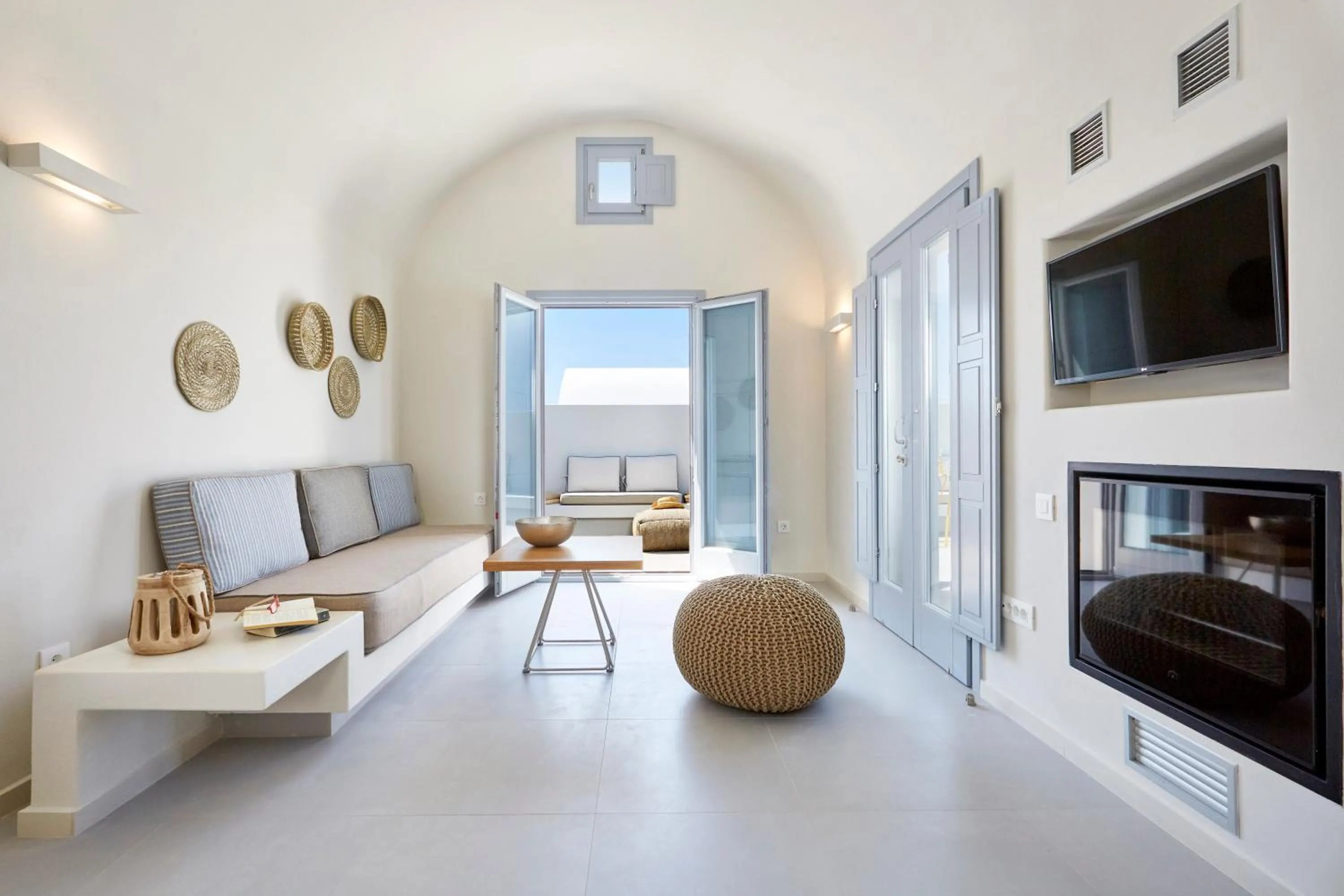 Living room in Nova Luxury Suites