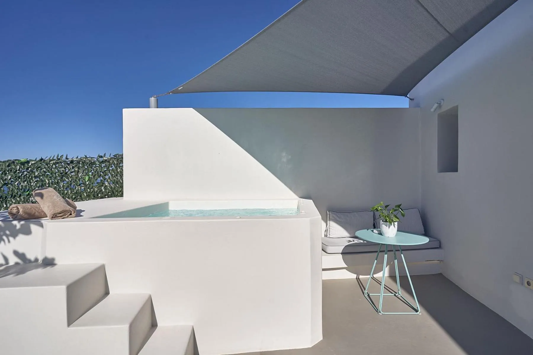 Patio in Nova Luxury Suites