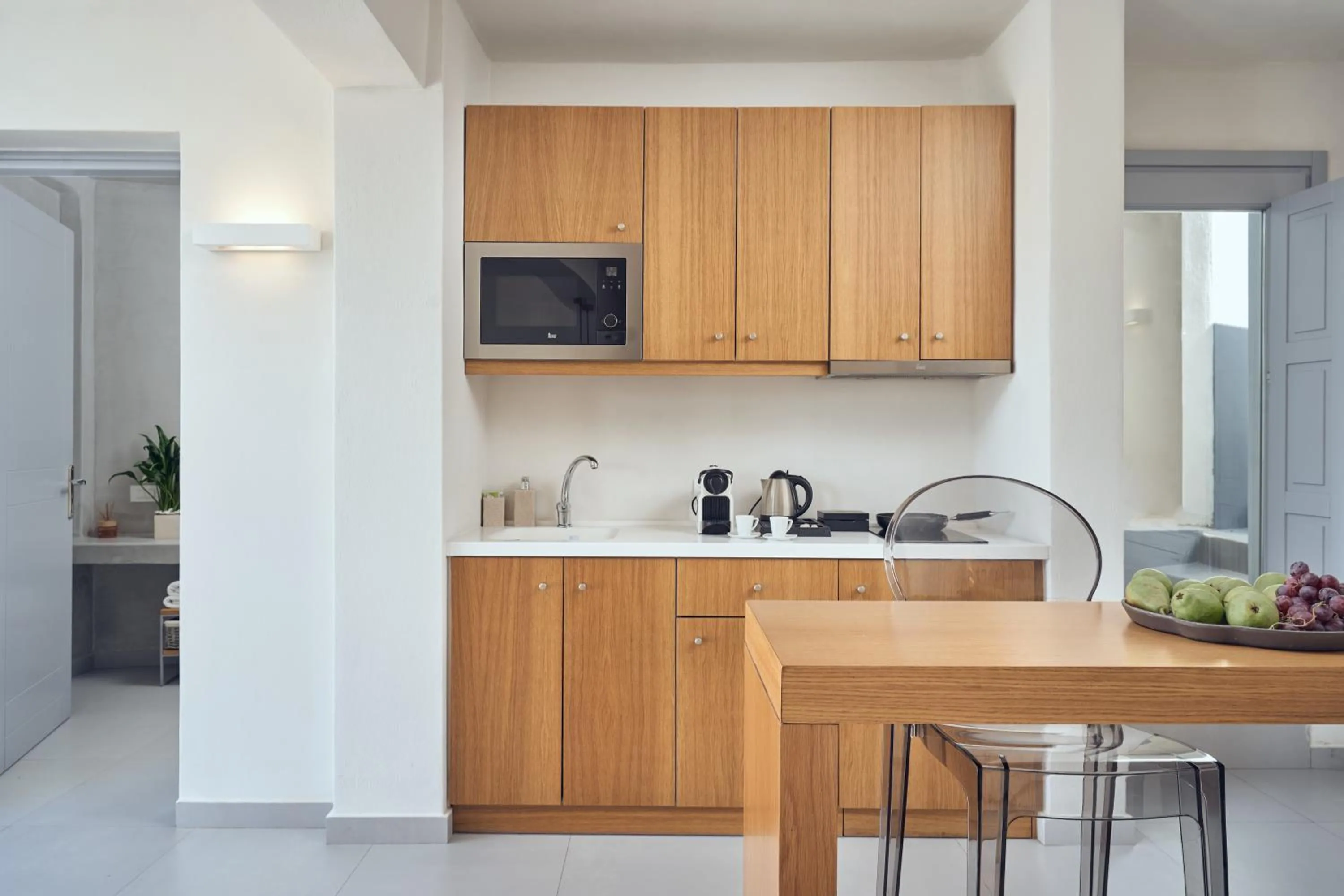 Kitchen or kitchenette in Nova Luxury Suites