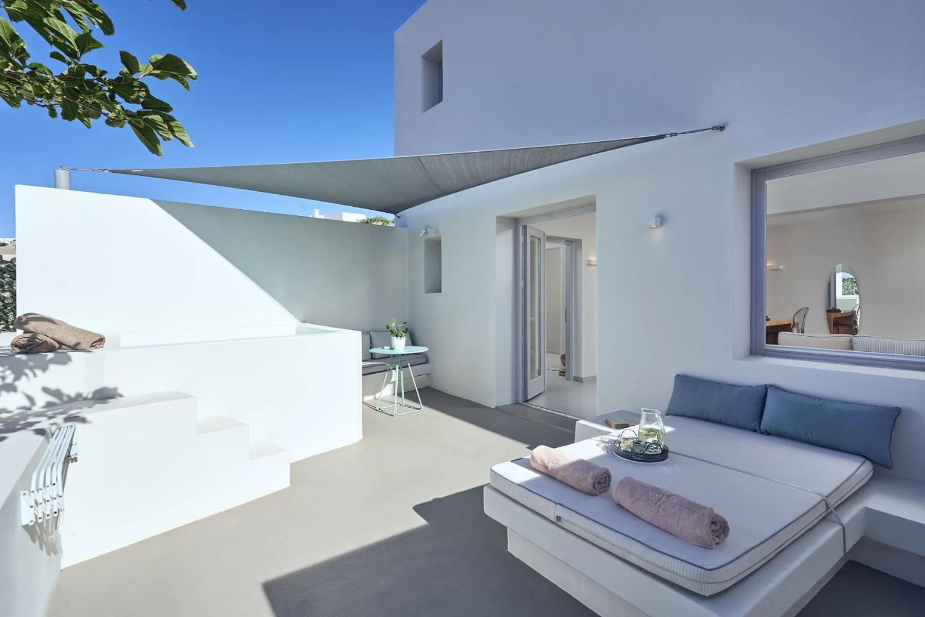 Patio in Nova Luxury Suites