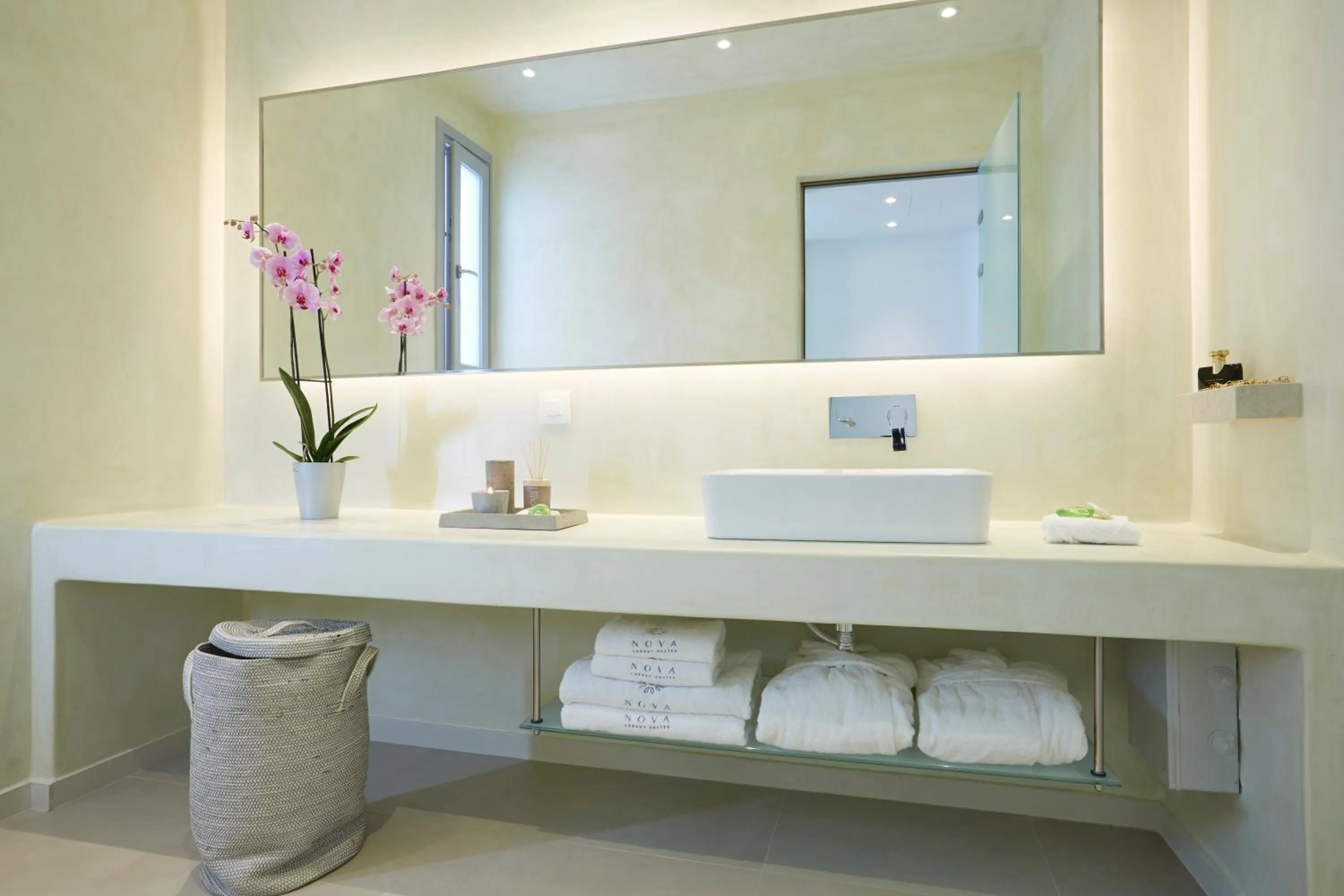 Bathroom in Nova Luxury Suites