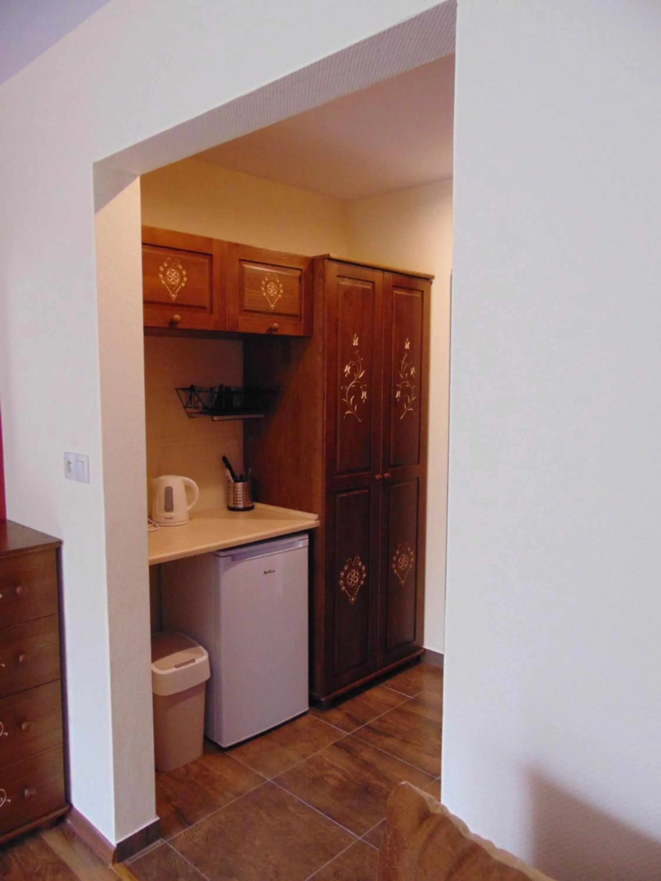 Kitchen or kitchenette in Gosciniec Pod Brzegiem