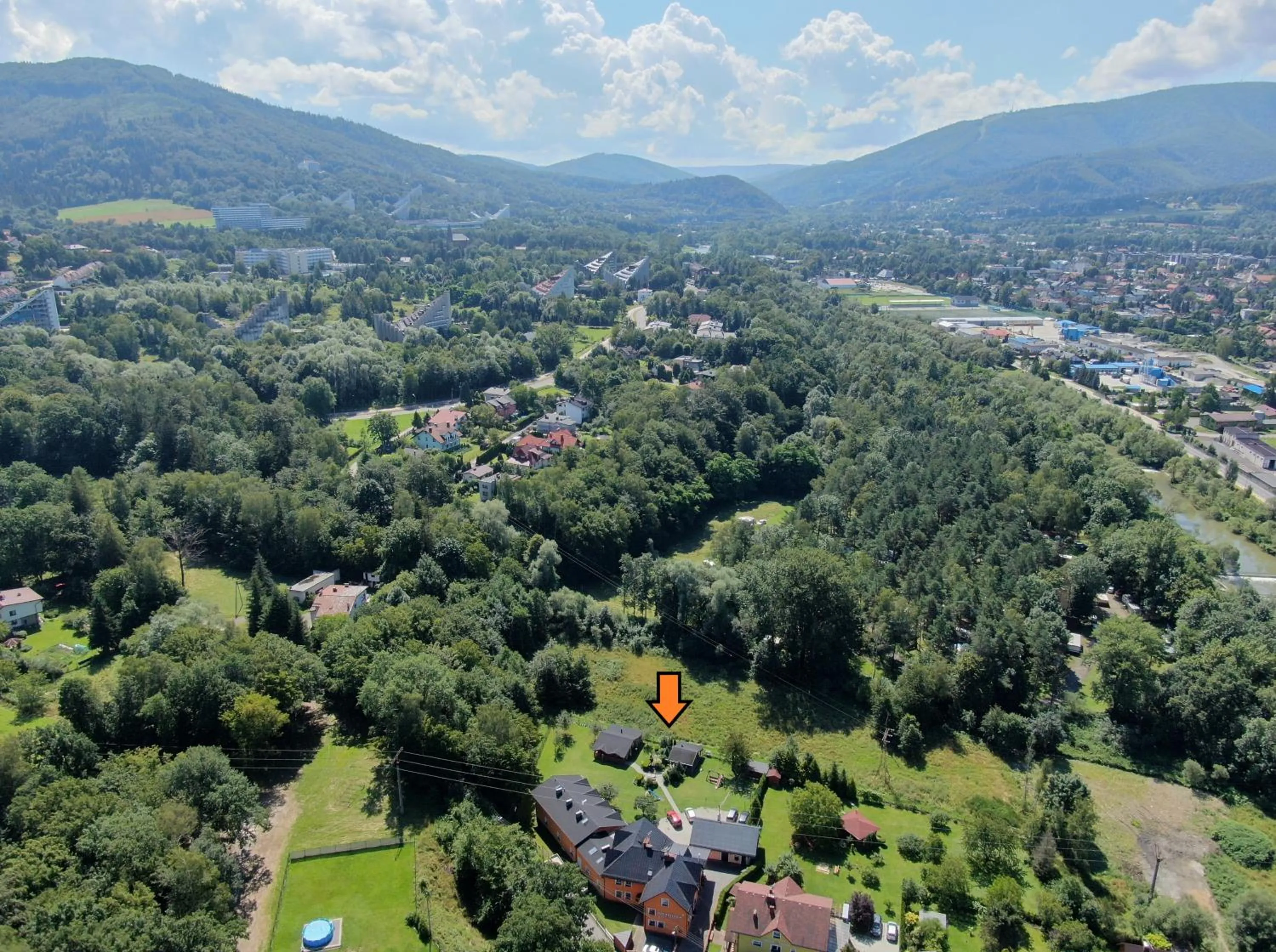 Natural landscape in Gosciniec Pod Brzegiem