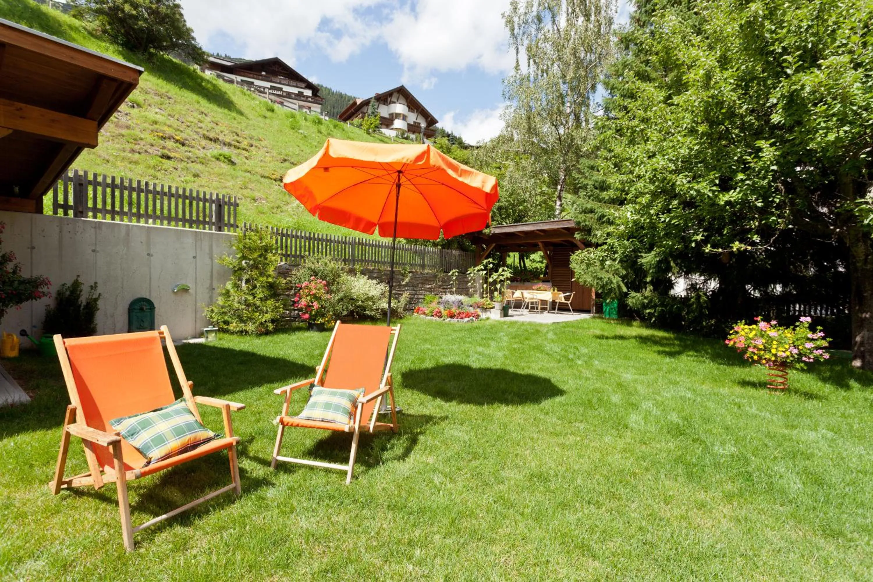 Garden in Hotel Montfort