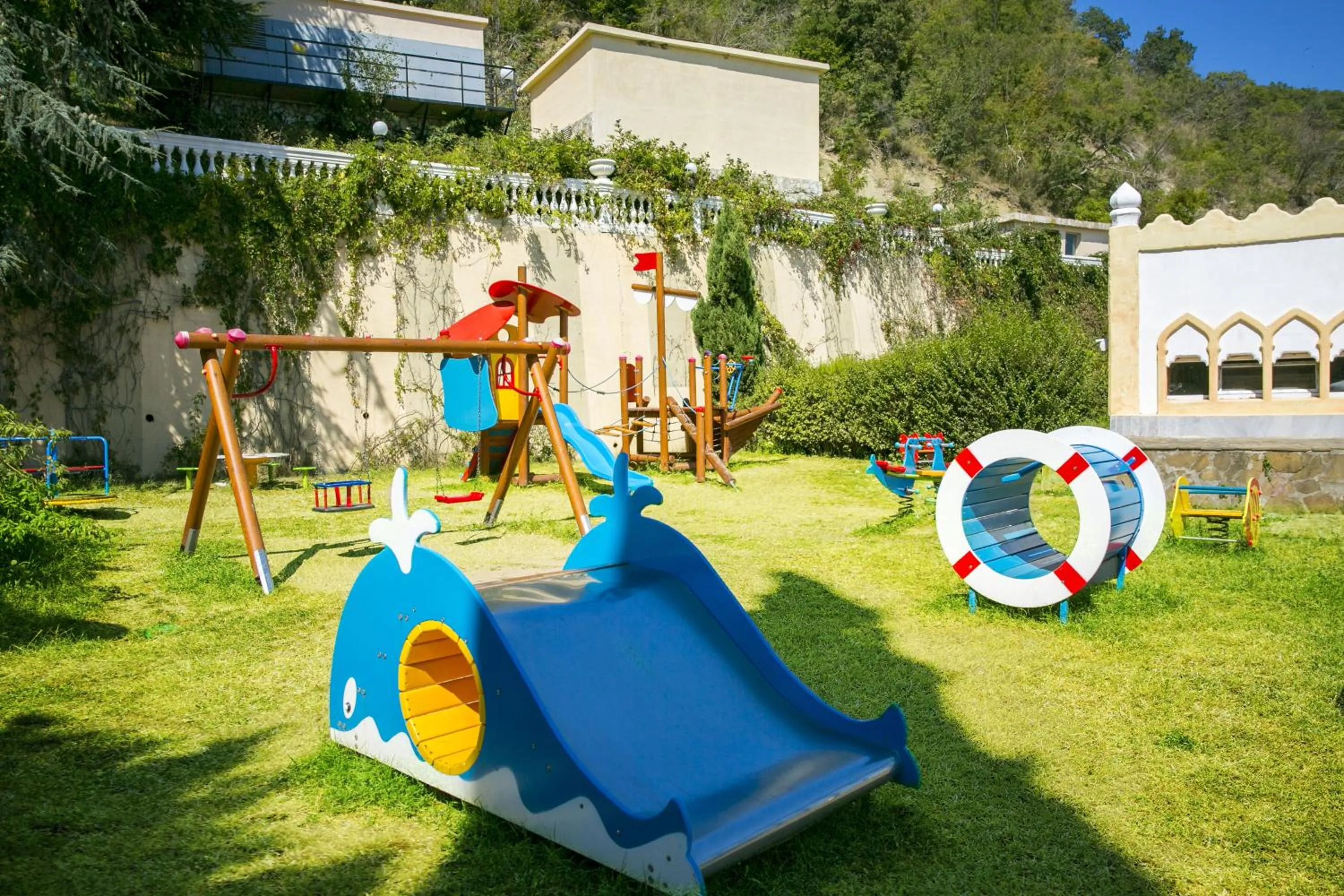 Children play ground in Villas Elenite
