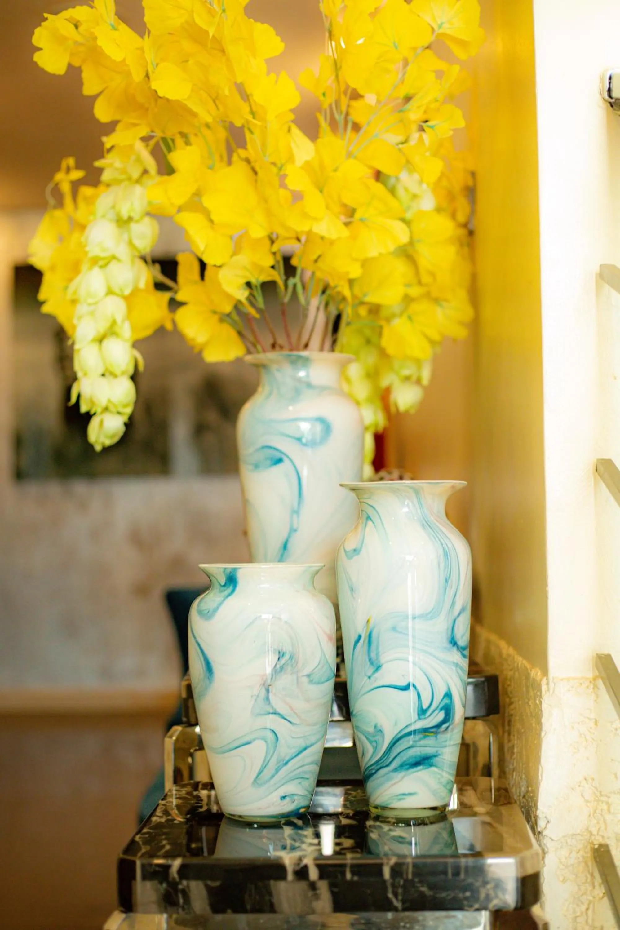 Decorative detail in Box Residence Hotel