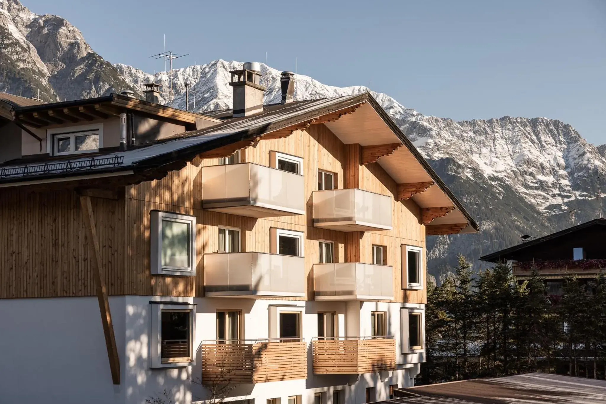 Property Building in Biohotel Leutascherhof