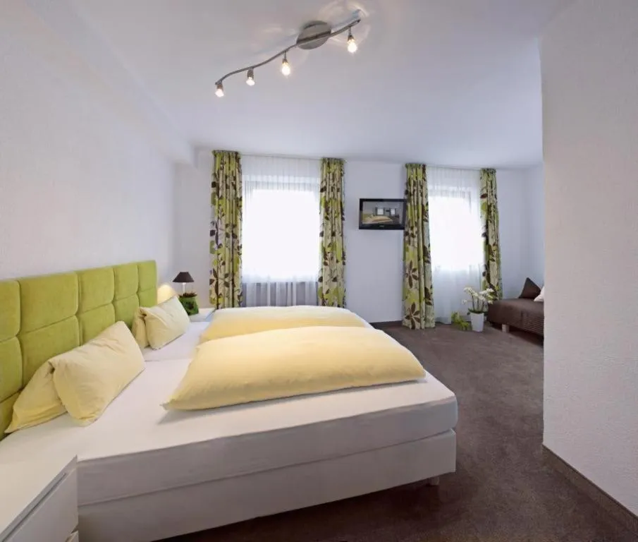 Bed in Biohotel Leutascherhof