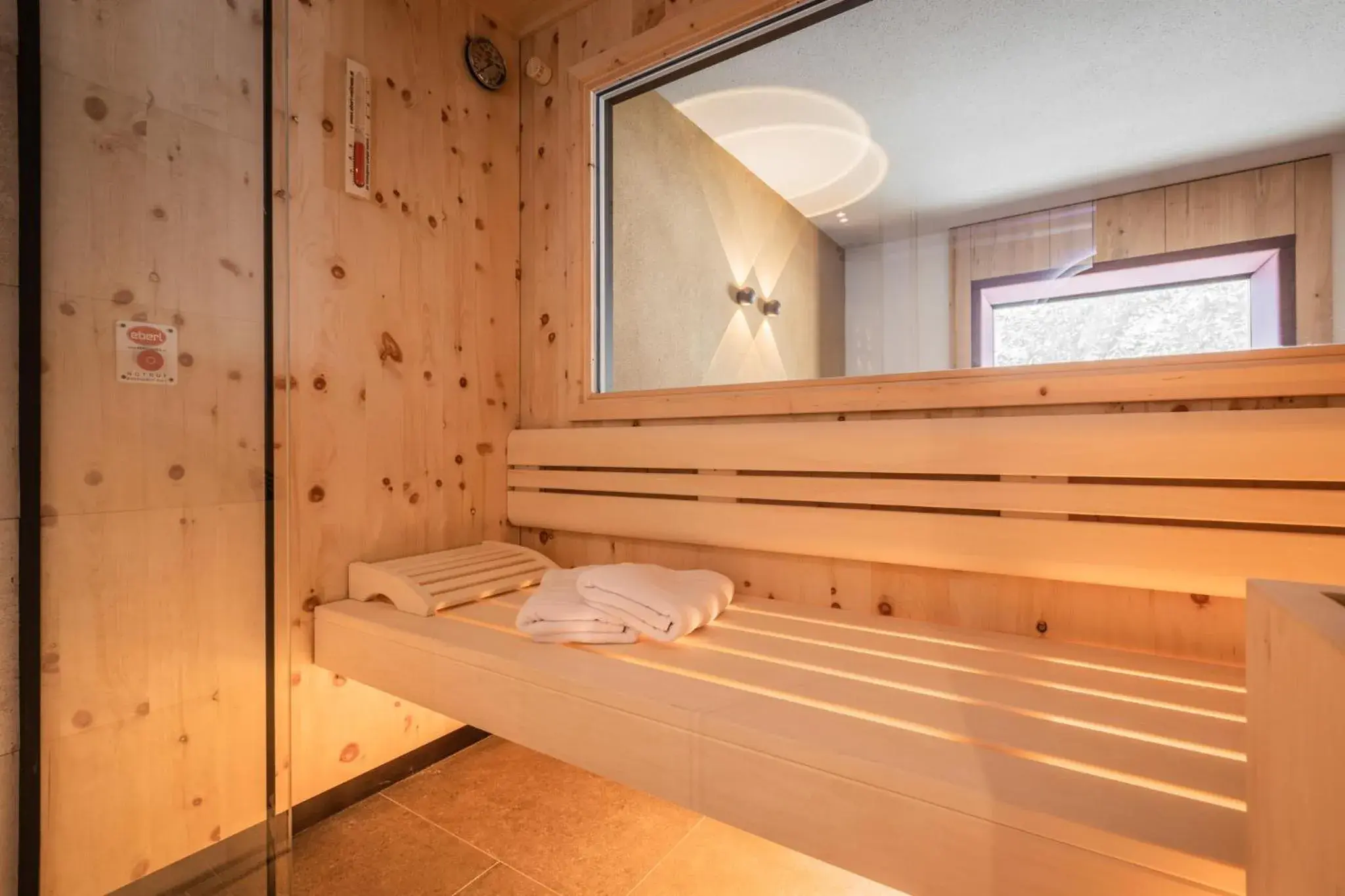 Sauna in Biohotel Leutascherhof