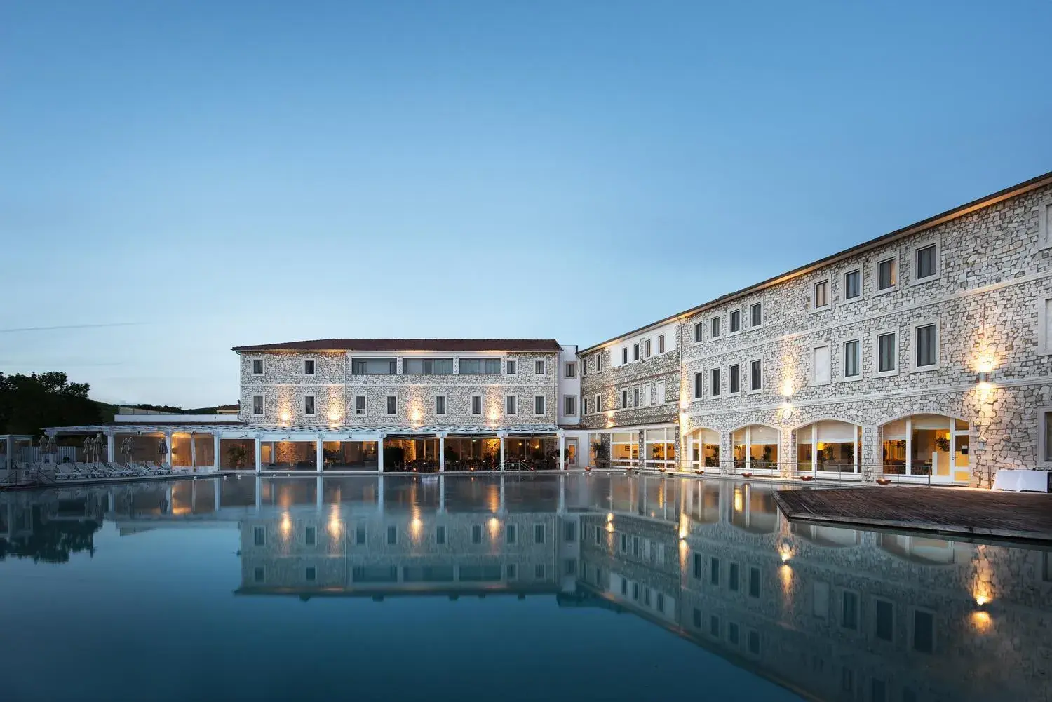 Property building in Terme di Saturnia Natural Spa & Golf Resort - The Leading Hotels of the World Property building in Terme di Saturnia Natural Spa & Golf Resort - The Leading Hotels of the World