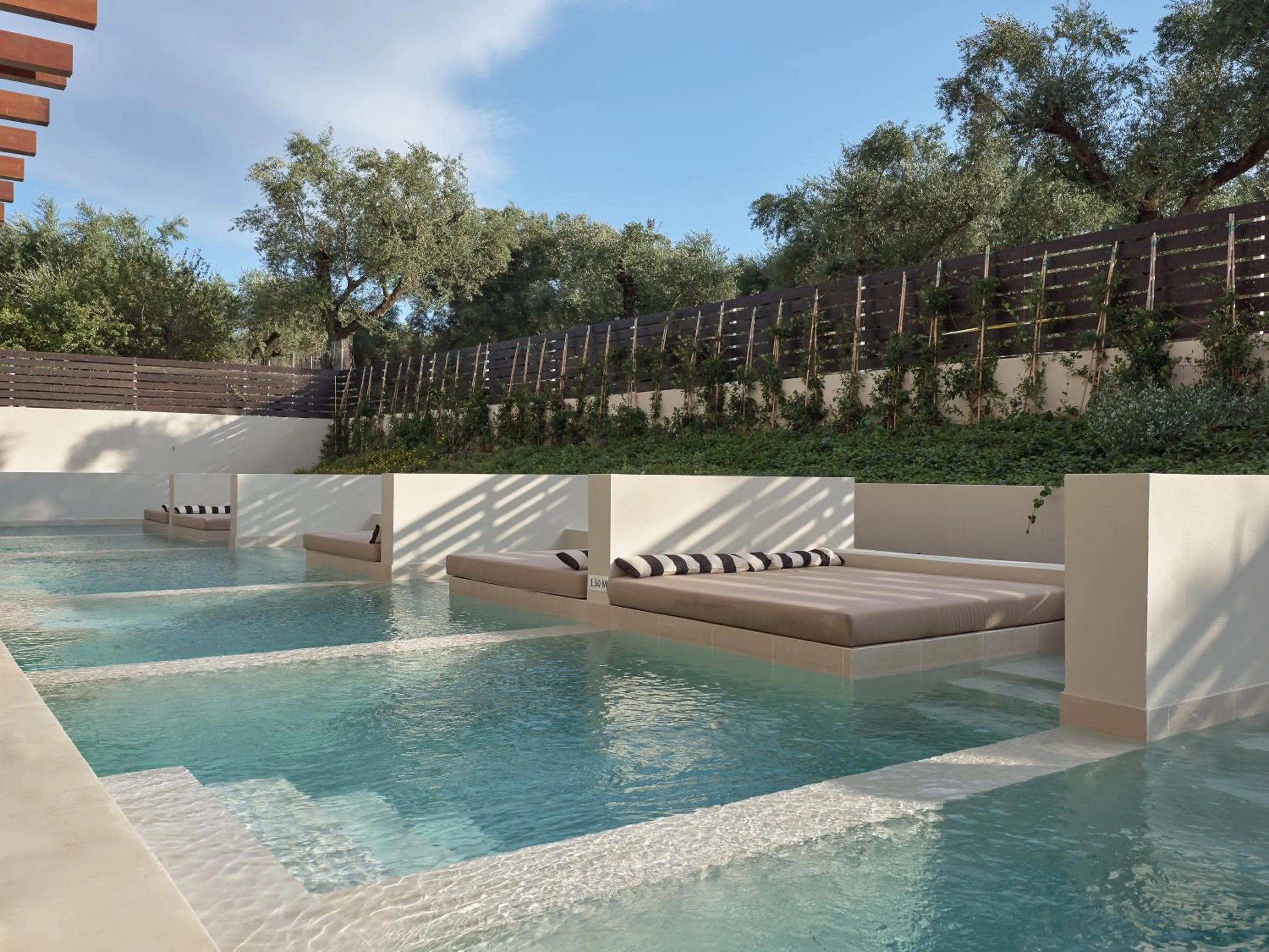 Swimming pool in Castelli Hotel-Adults Only