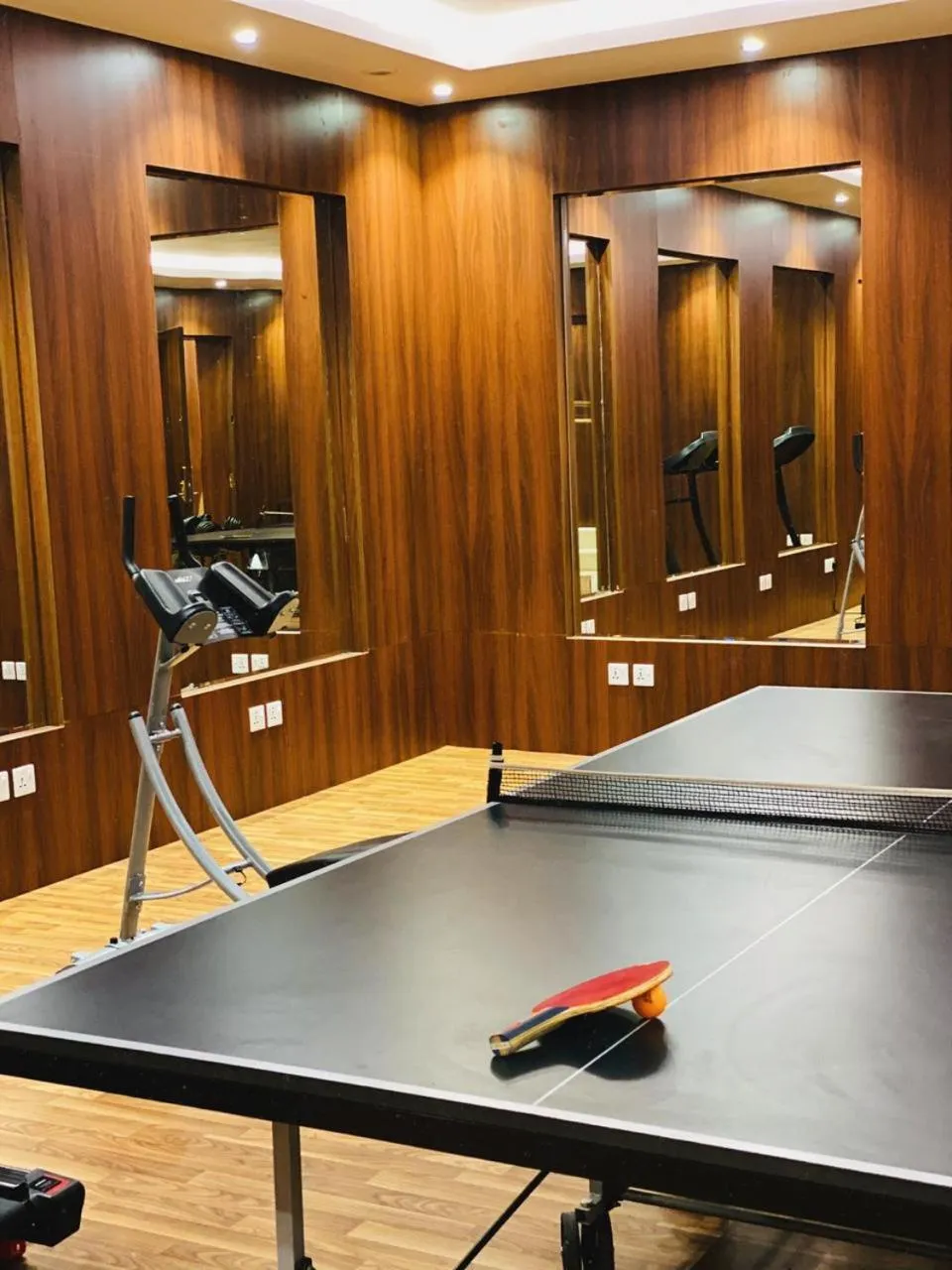 Fitness centre/facilities in Msharef Almoden Serviced Apartment
