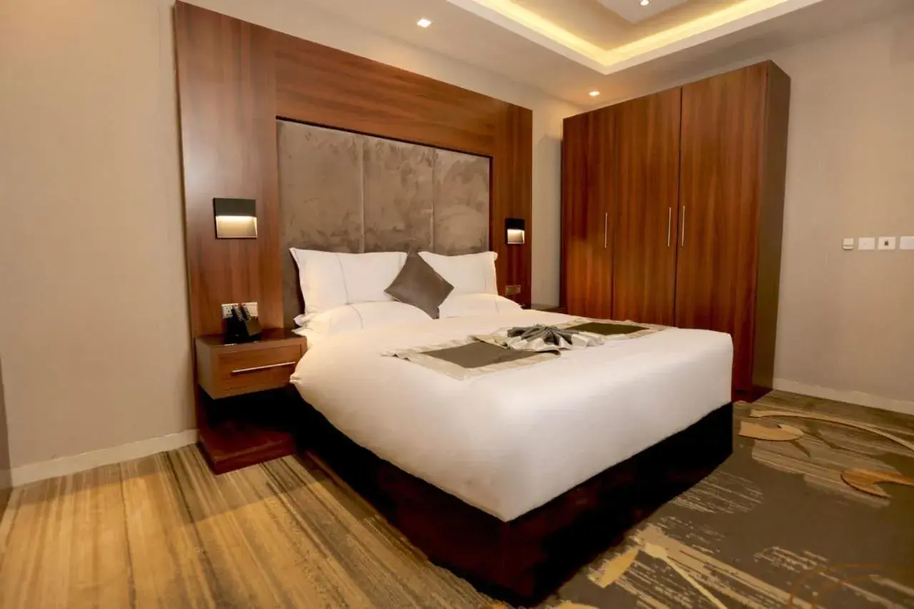Bed in Msharef Almoden Serviced Apartment Bed in Msharef Almoden Serviced Apartment