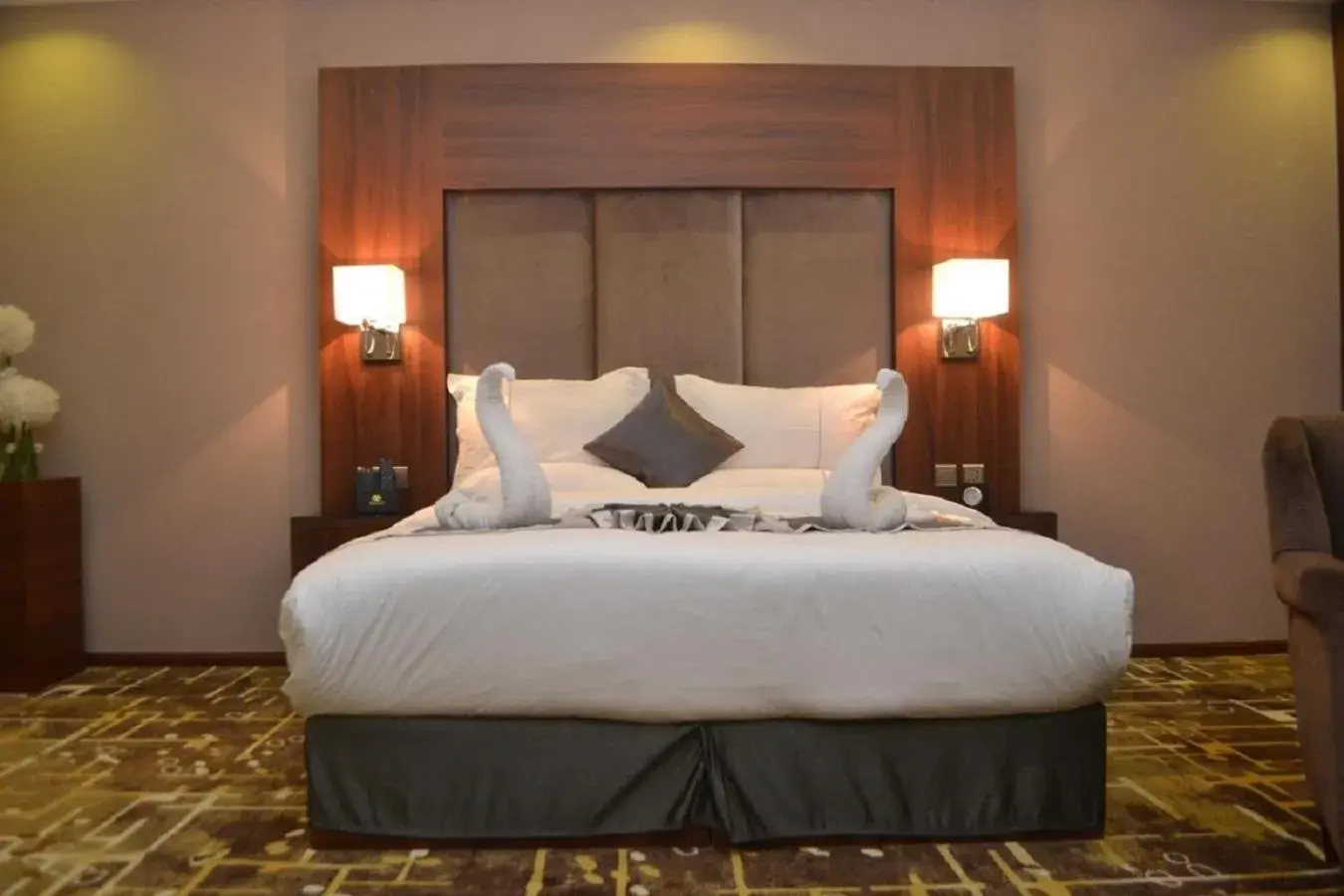 Bed in Msharef Almoden Serviced Apartment Bed in Msharef Almoden Serviced Apartment