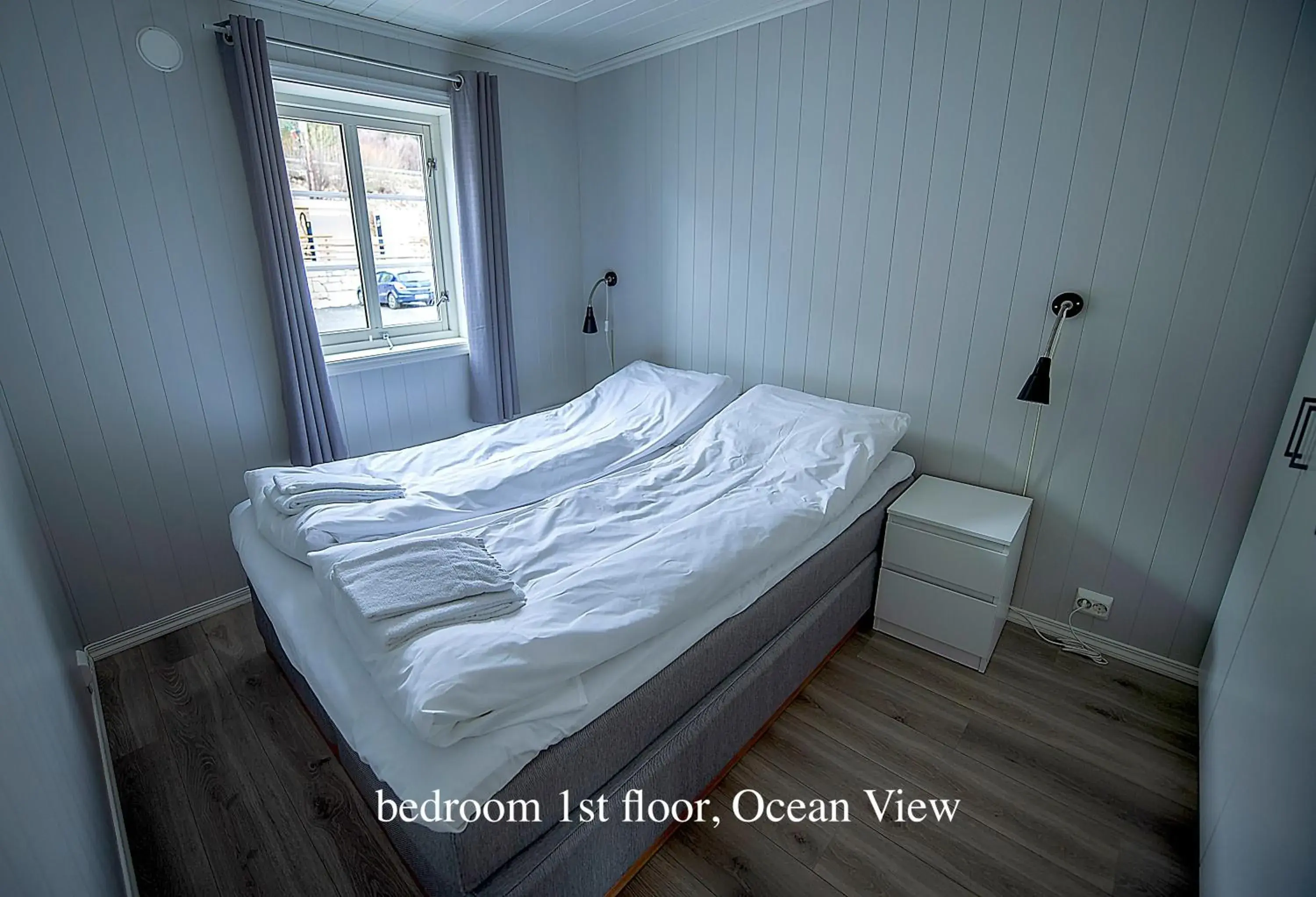 Bed in Lofoten Basecamp Bed in Lofoten Basecamp