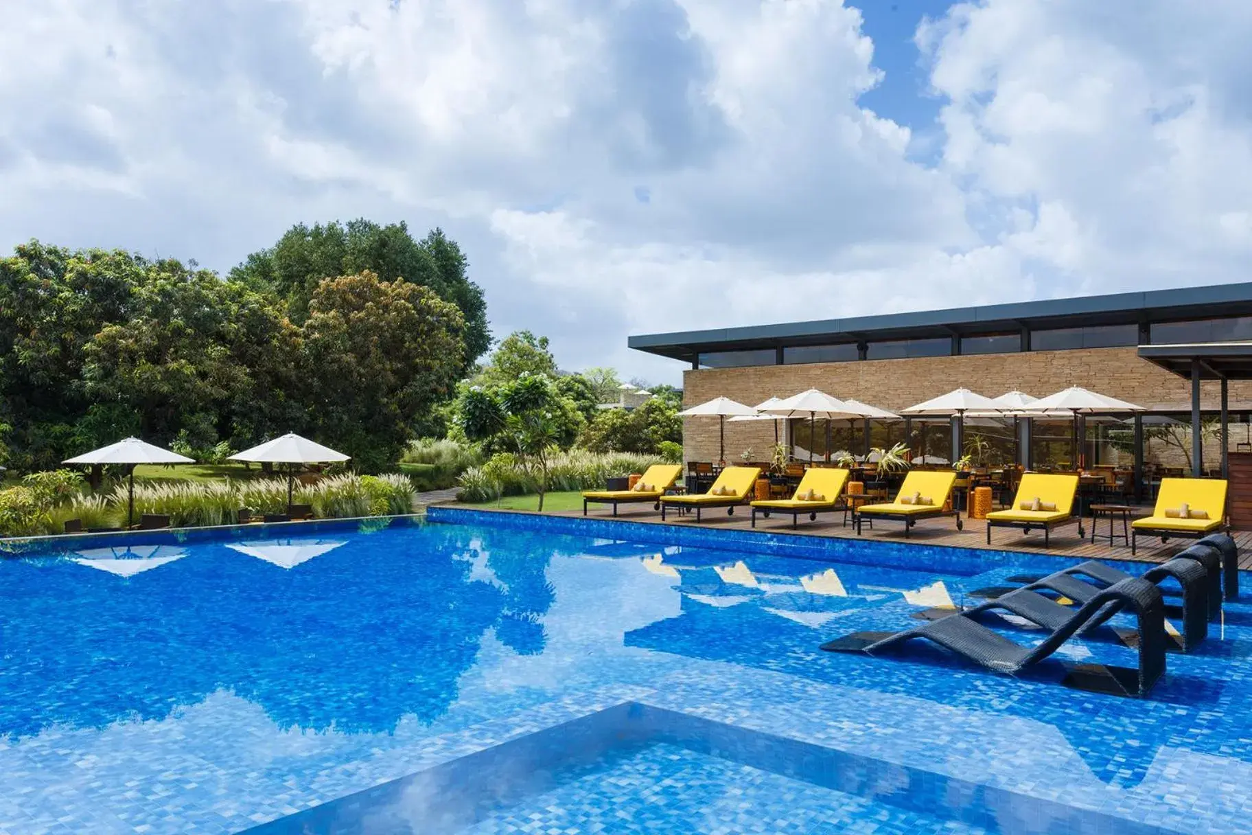 Swimming pool in Woods at Sasan Swimming pool in Woods at Sasan