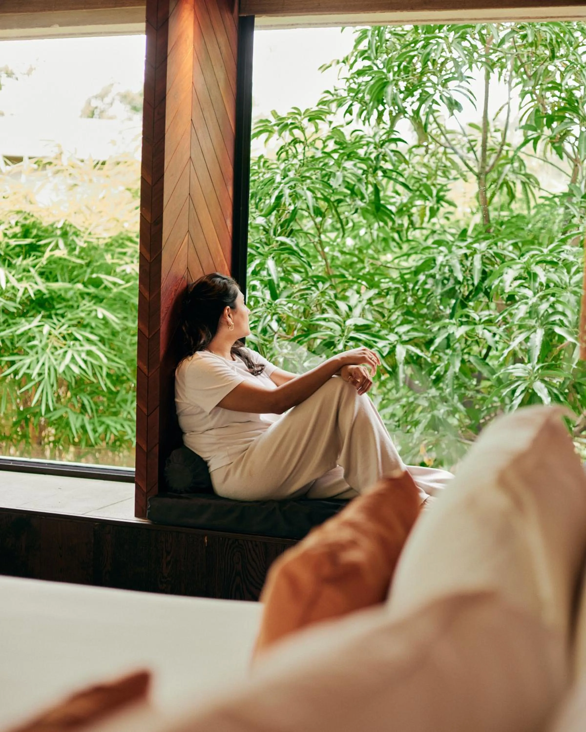 Garden in Woods at Sasan