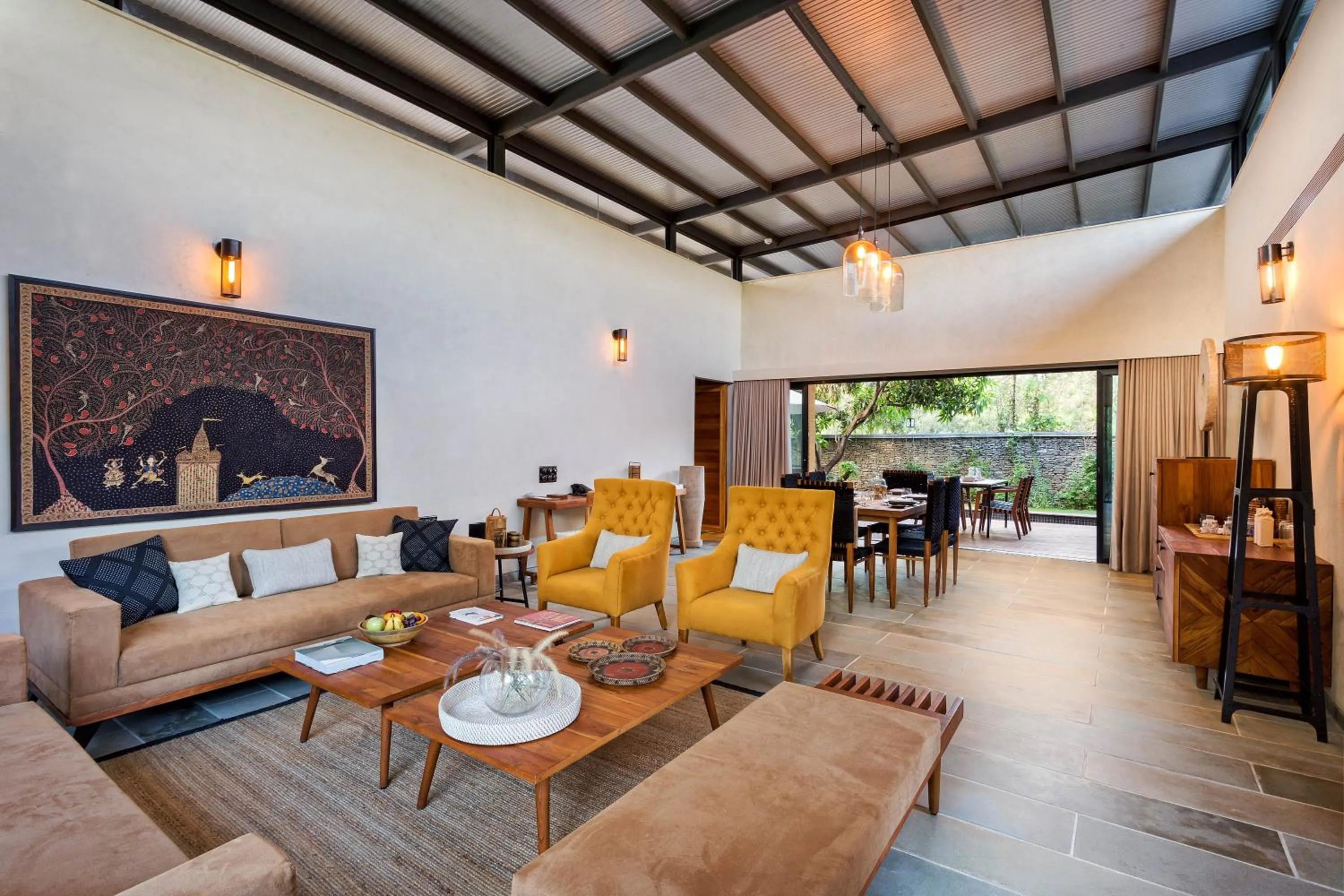 Living room in Woods at Sasan