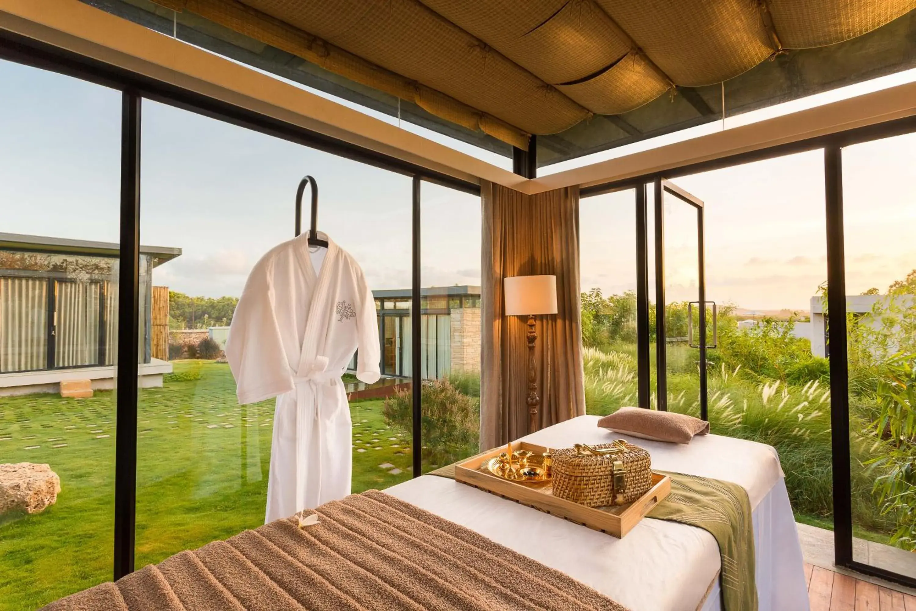 Massage, Bed in Woods at Sasan Massage, Bed in Woods at Sasan