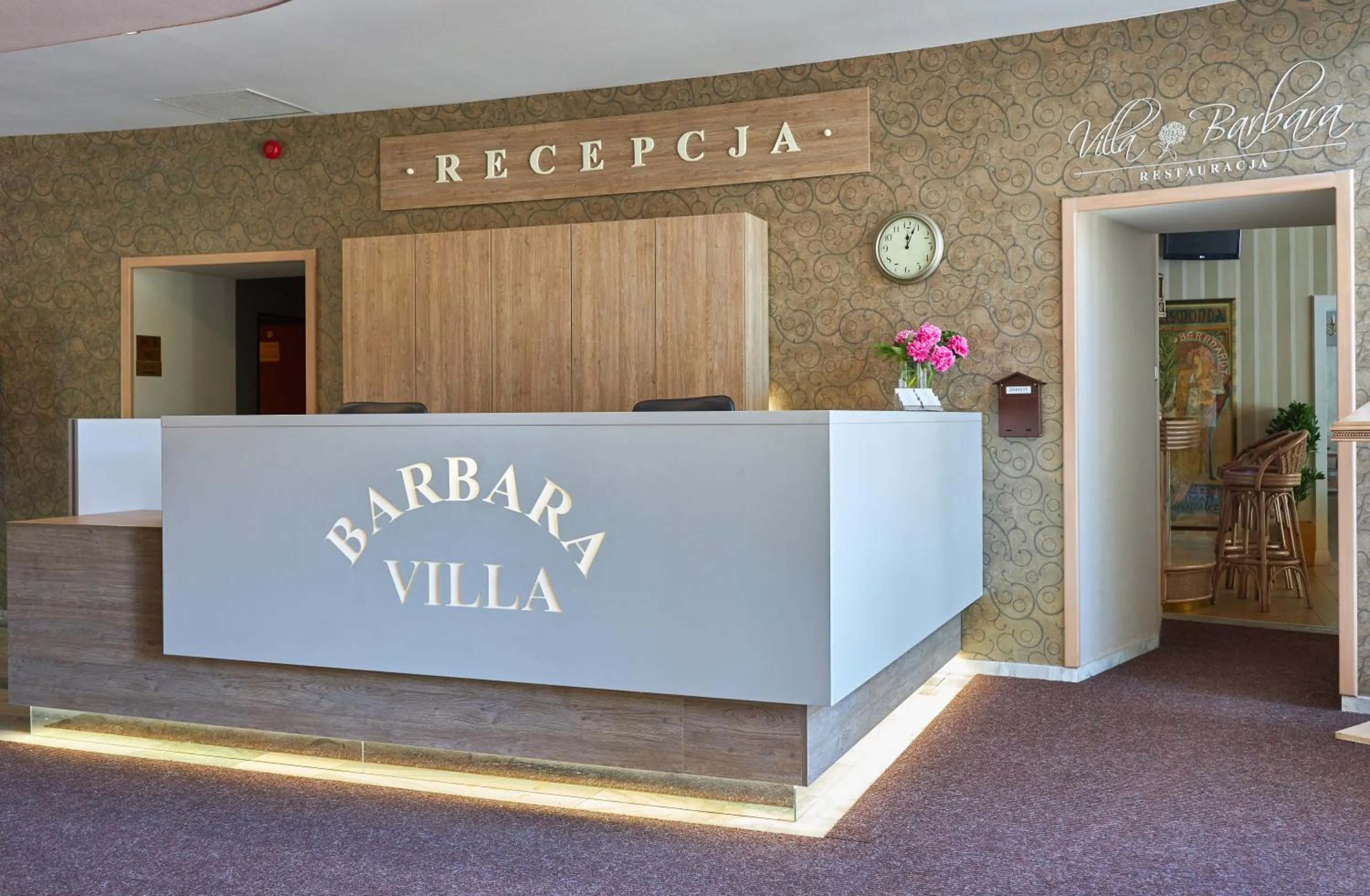 Lobby or reception in Villa Barbara