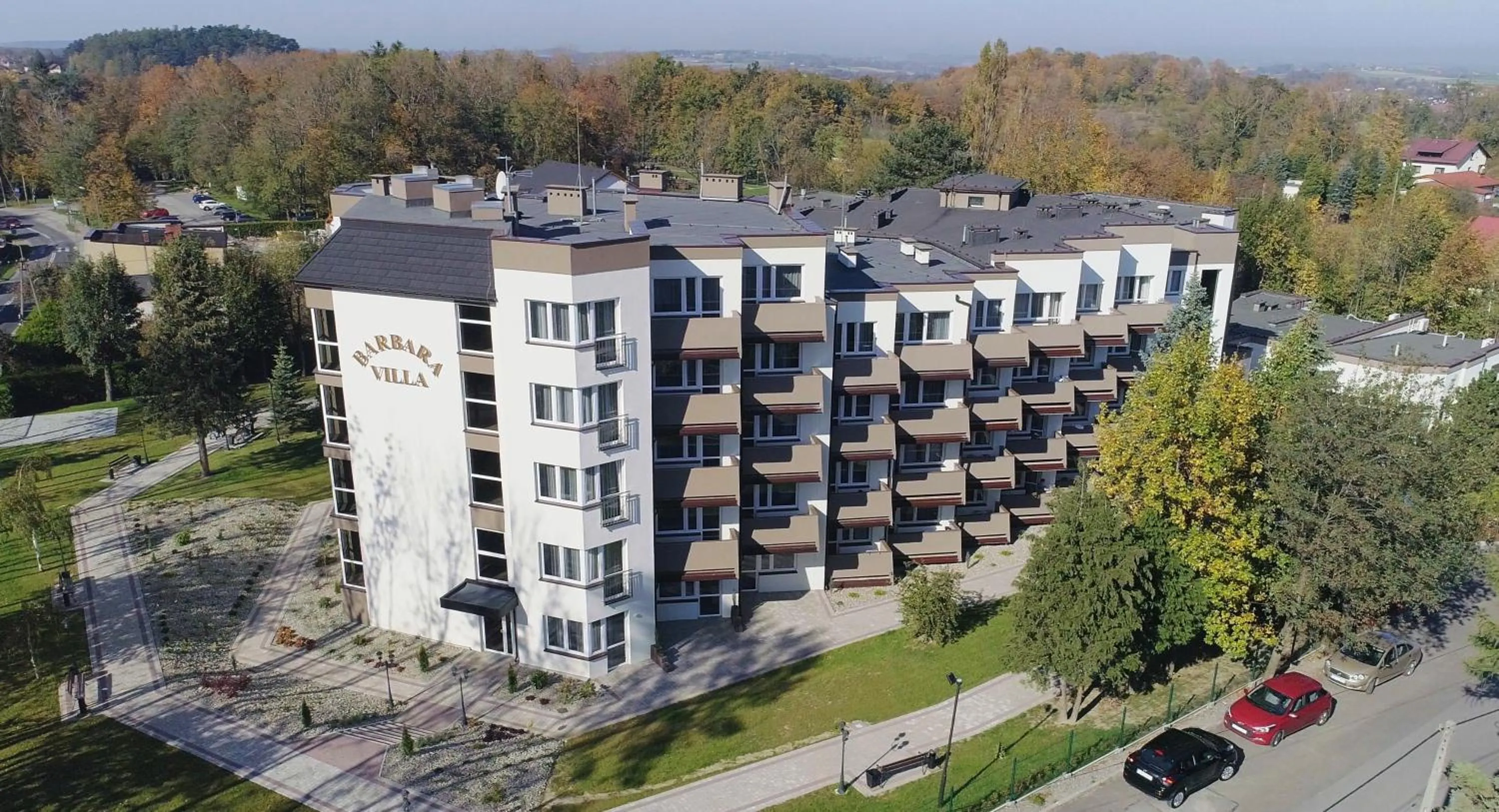 Facade/entrance in Villa Barbara