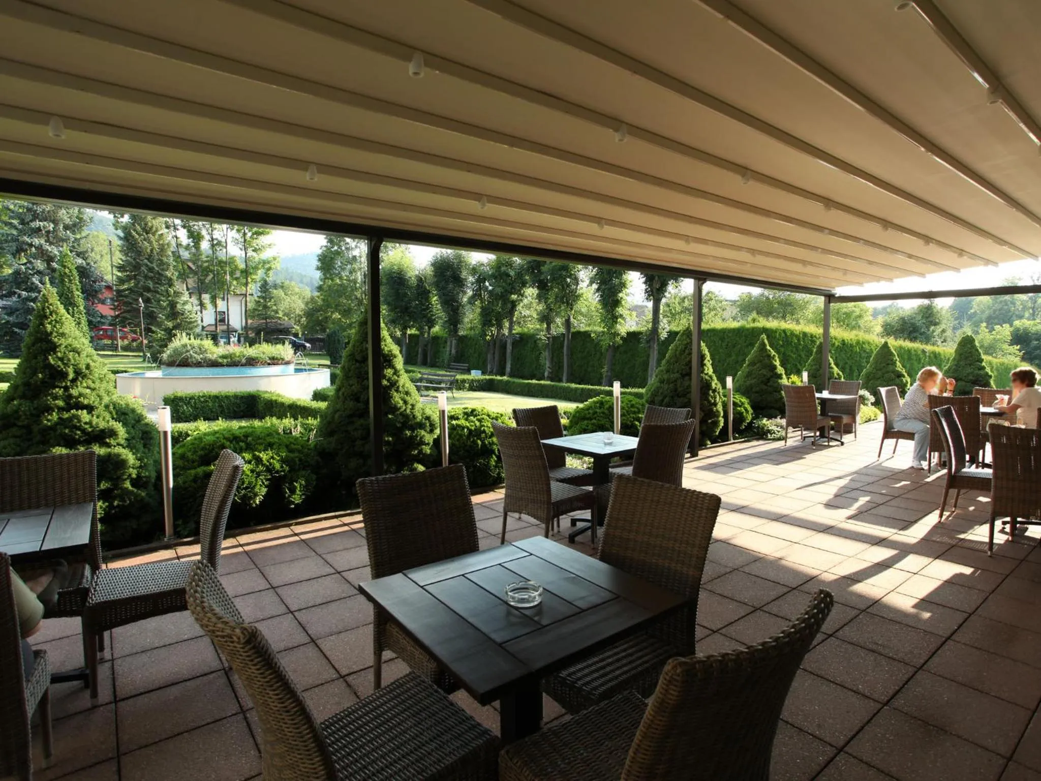 Garden in Villa Barbara