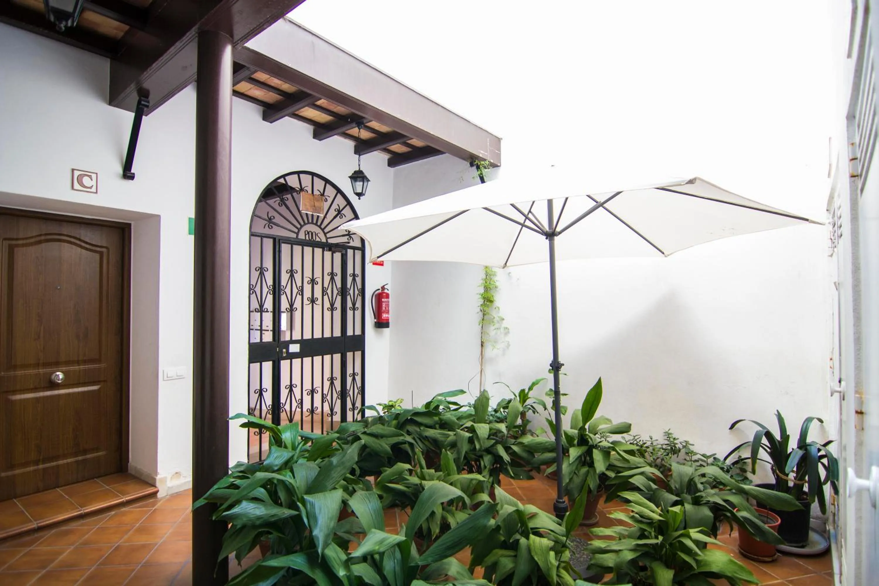 Patio in Apartamentos Centro 2 el Puerto