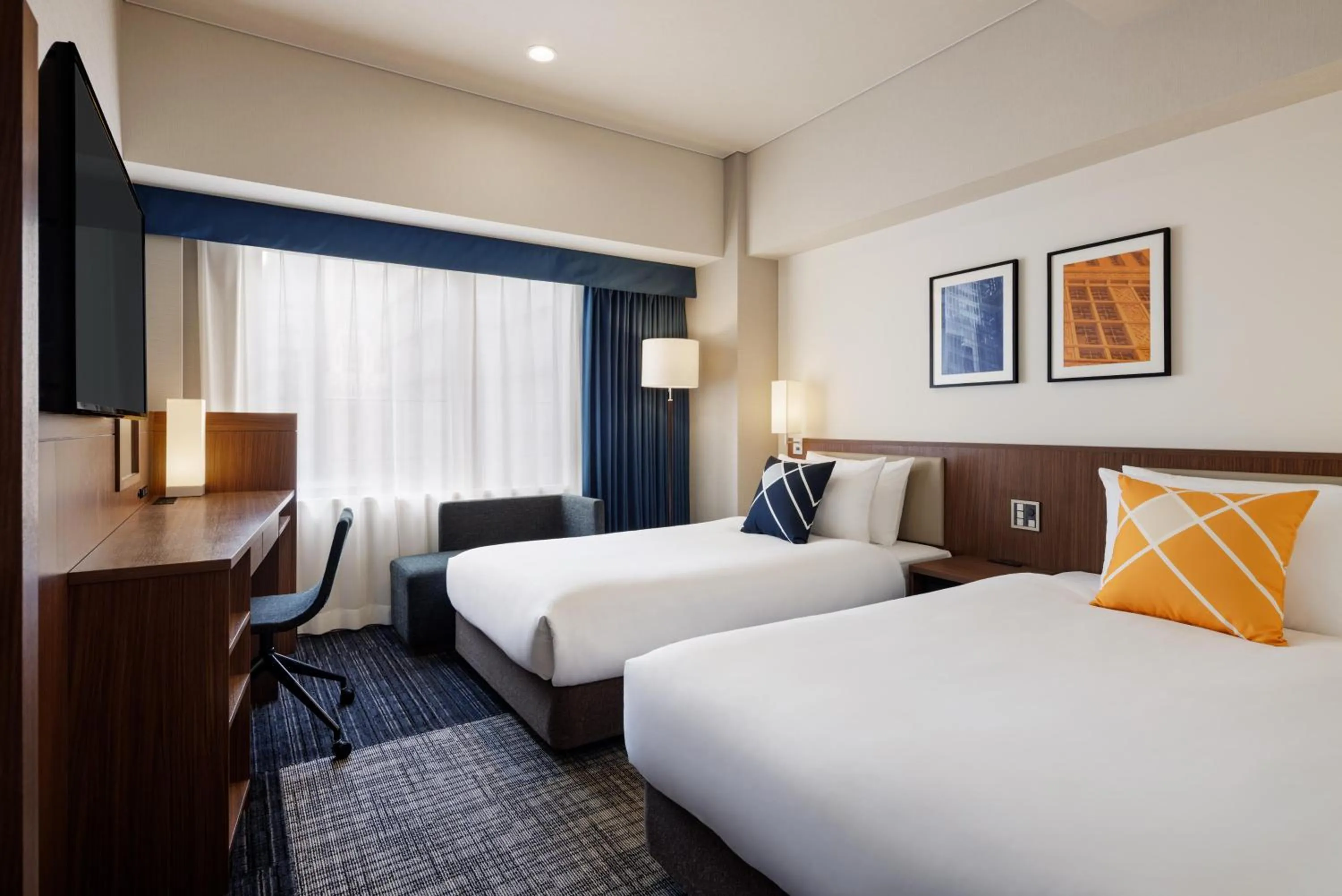 Bed in Four Points Flex by Sheraton Osaka Shinsaibashi