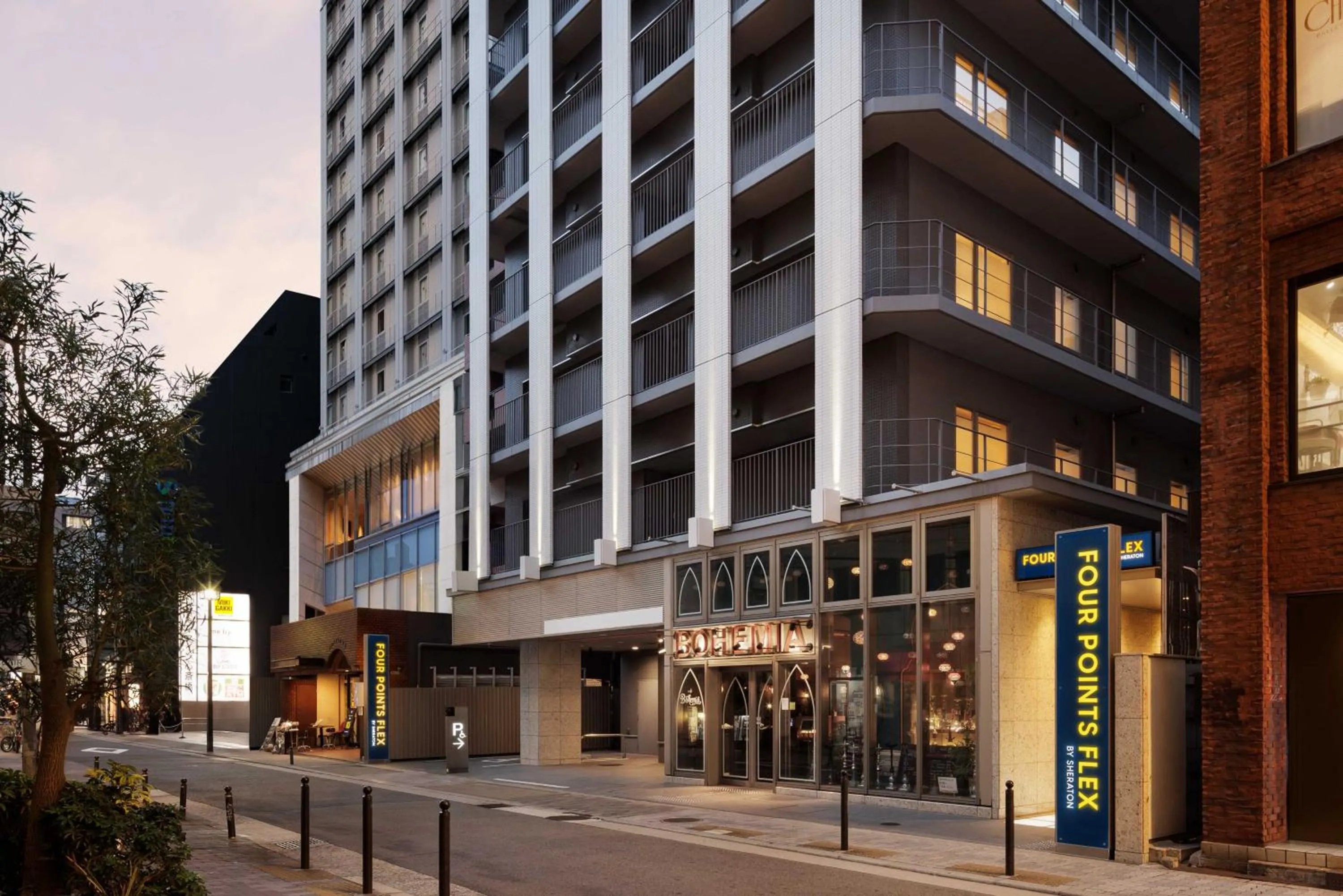 Property building in Four Points Flex by Sheraton Osaka Shinsaibashi