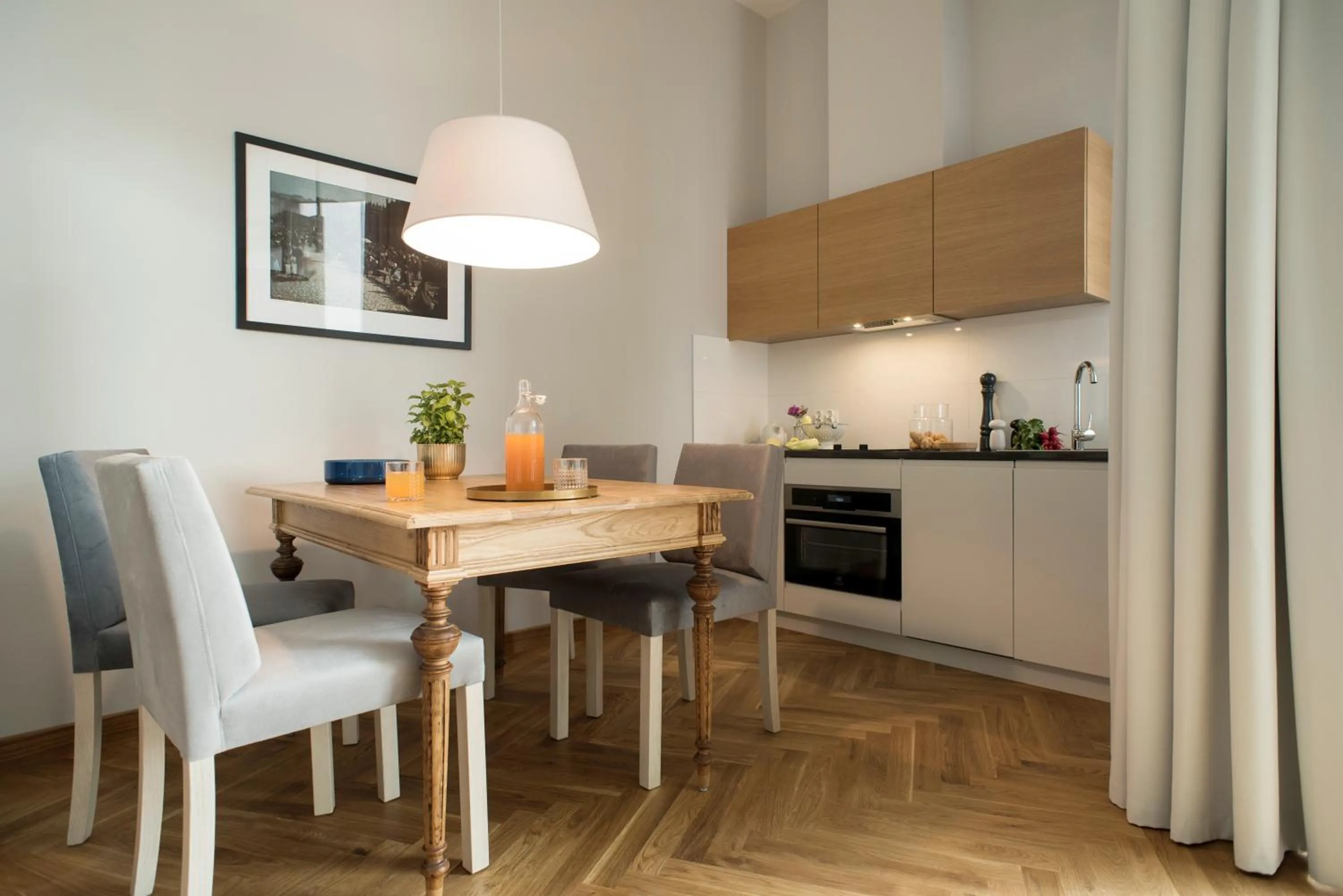 Kitchen or kitchenette in Belle Epoque Residence