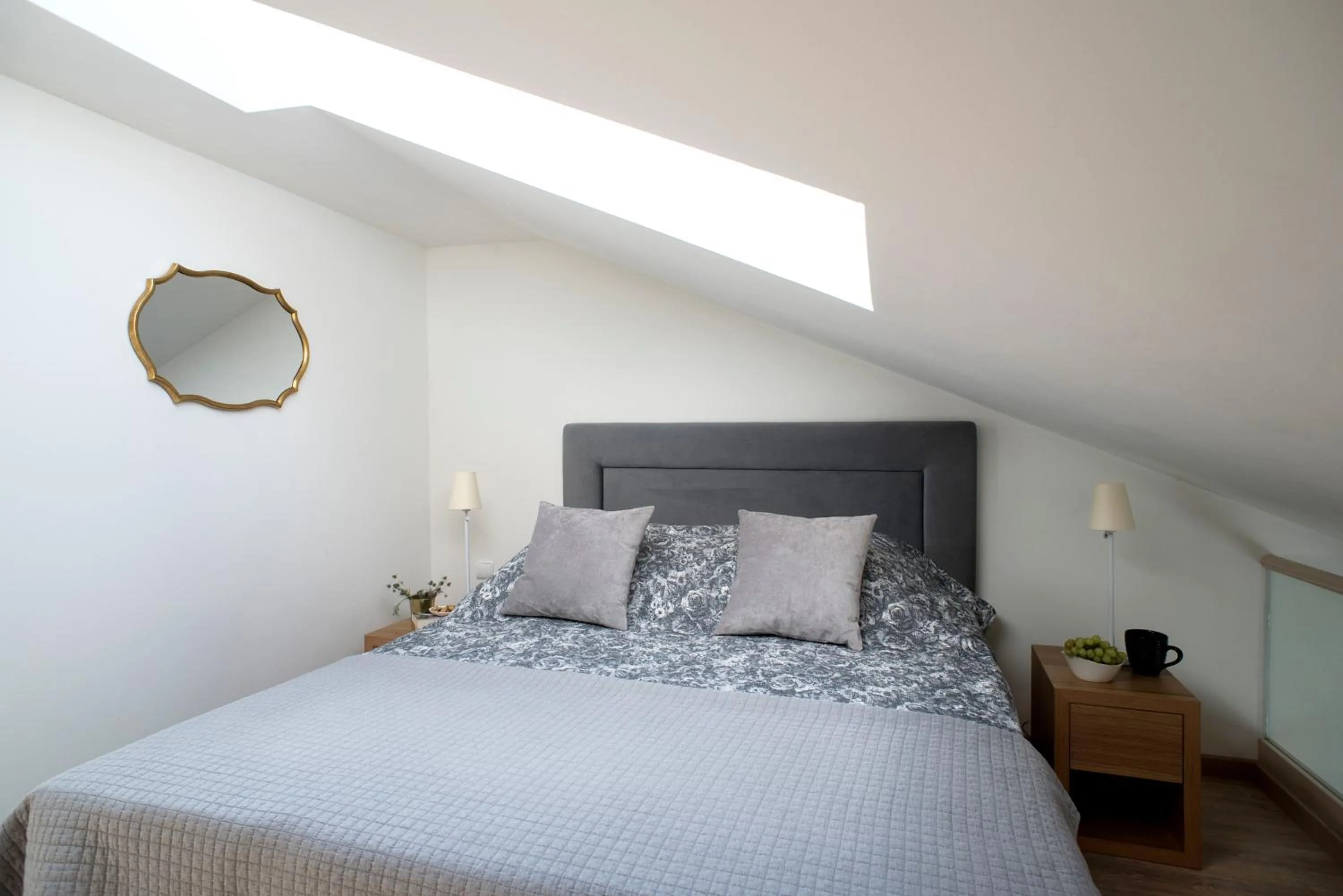 Bed in Belle Epoque Residence