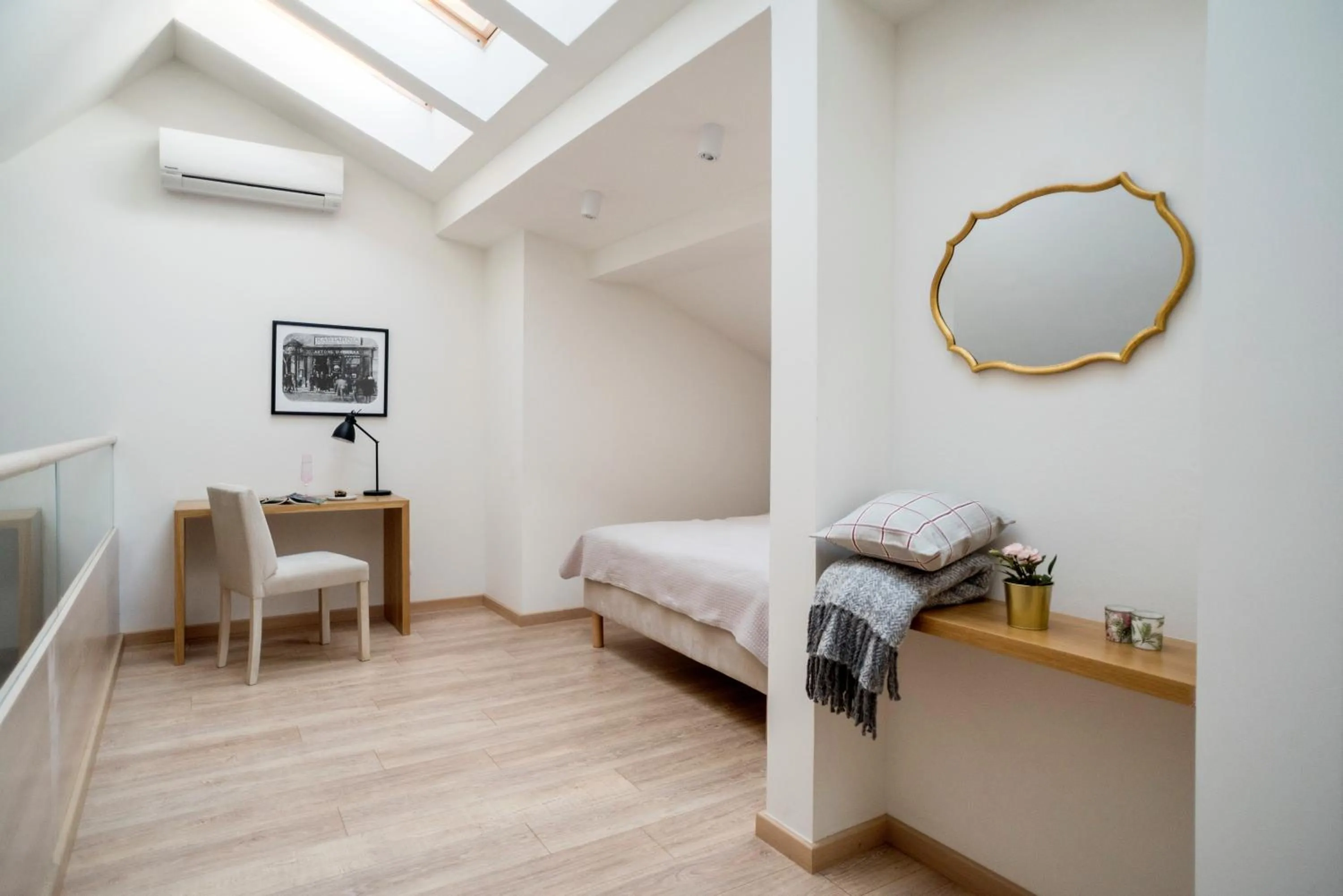 Bed in Belle Epoque Residence