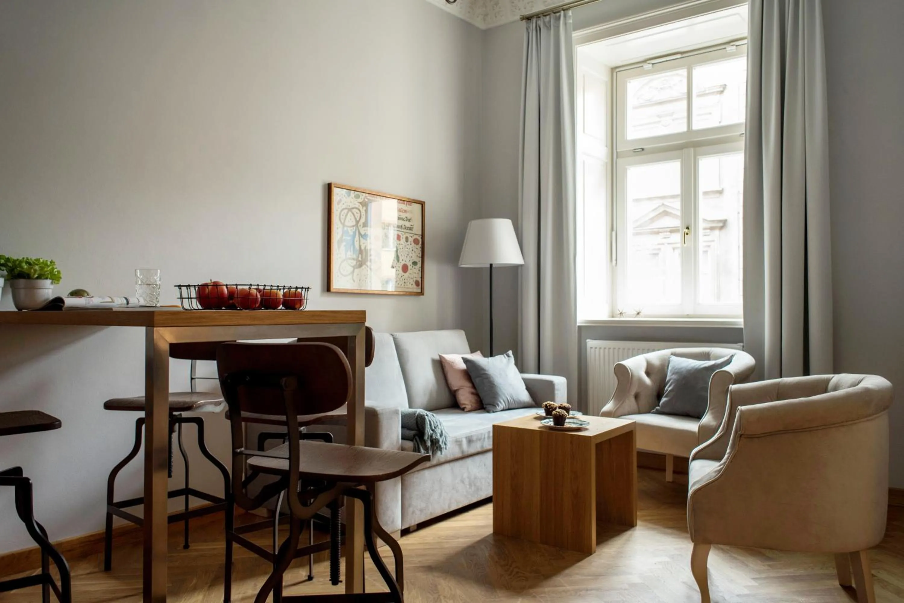 Living room in Belle Epoque Residence
