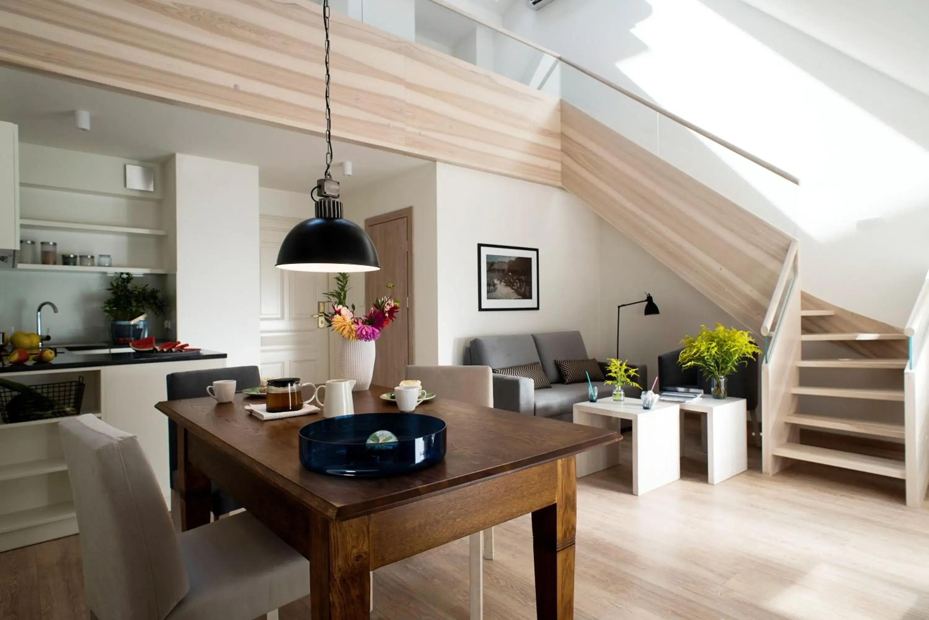 Living room in Belle Epoque Residence Living room in Belle Epoque Residence