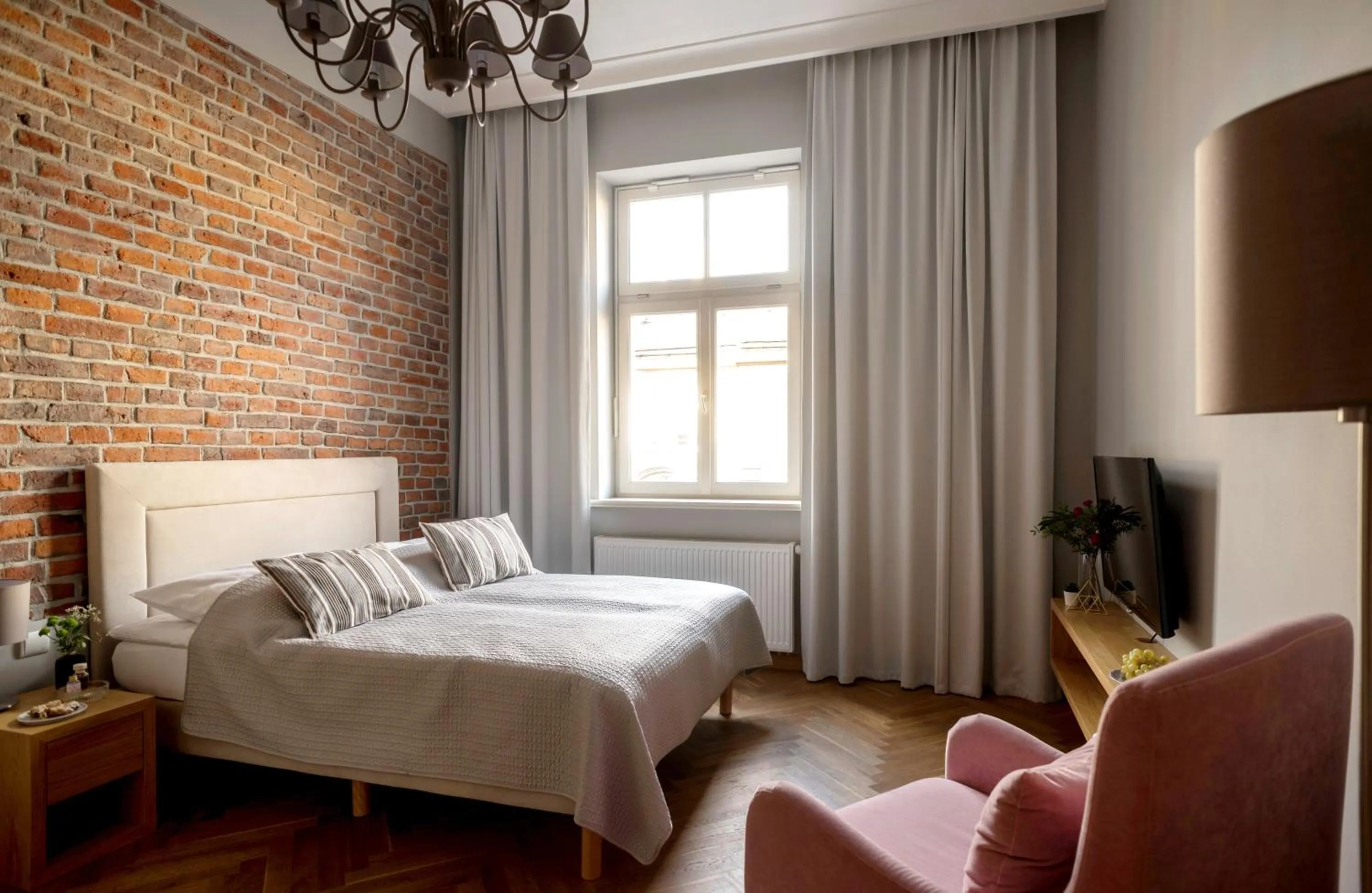 Bed in Belle Epoque Residence