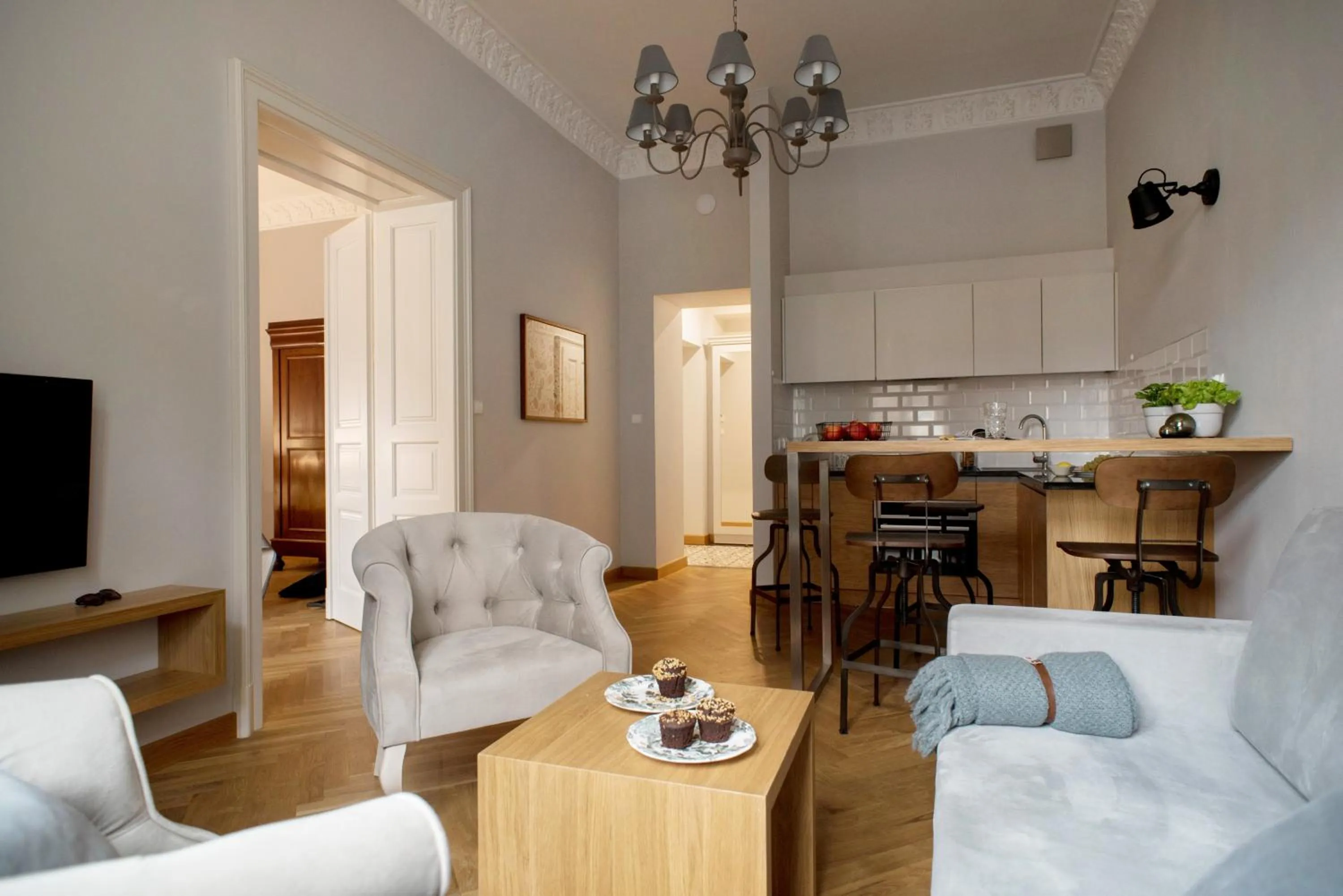 Kitchen or kitchenette in Belle Epoque Residence