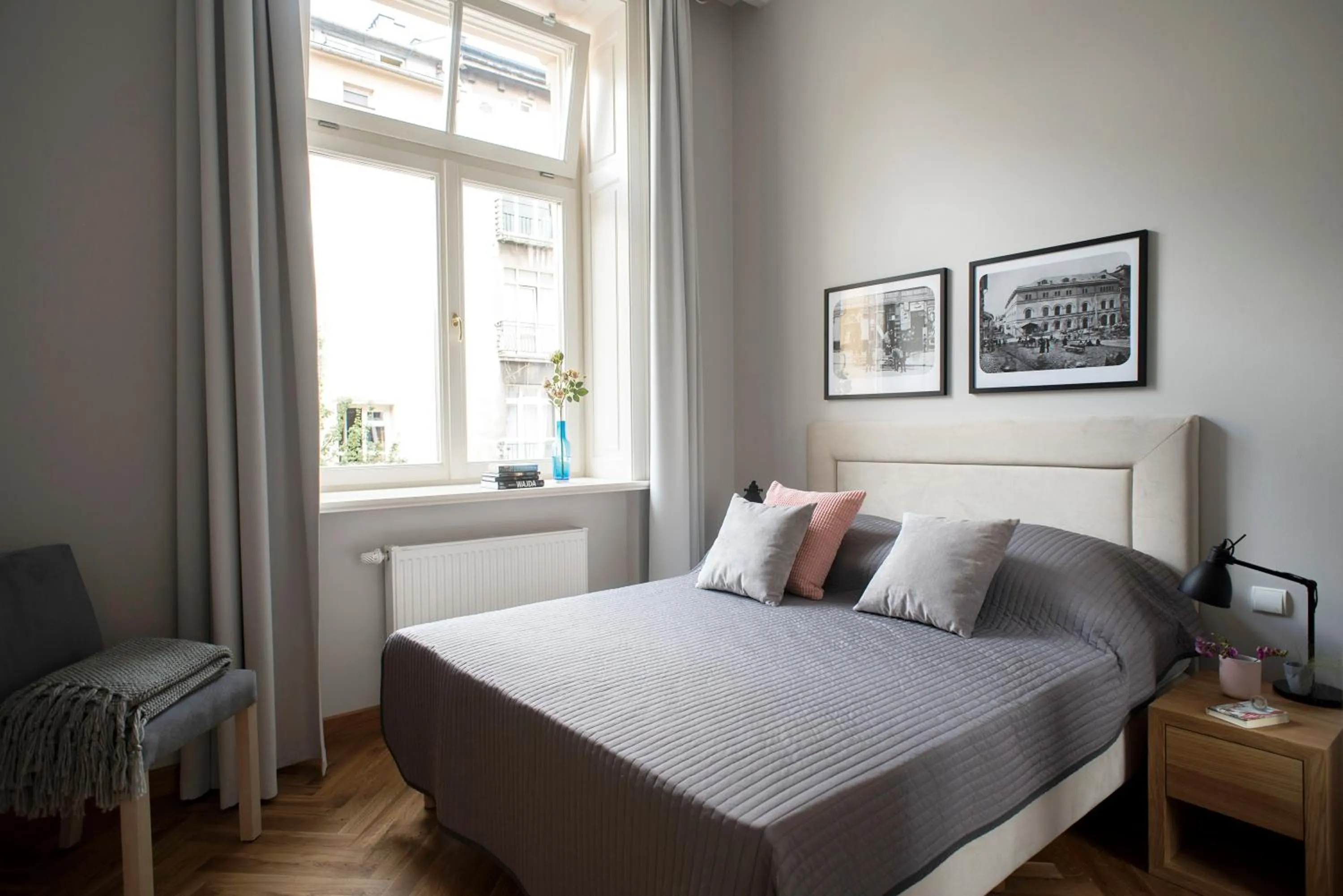 Bed in Belle Epoque Residence