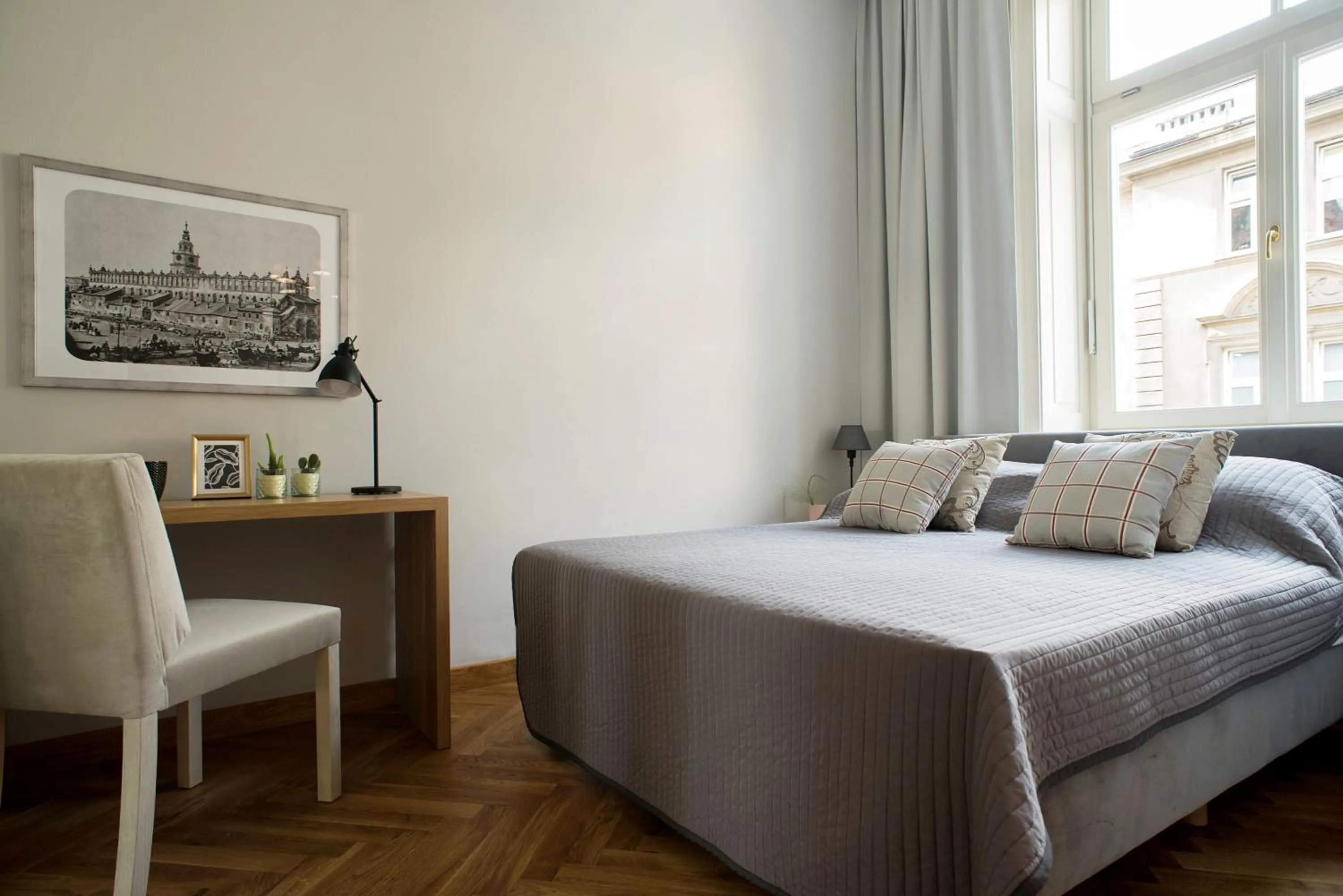 Bed in Belle Epoque Residence