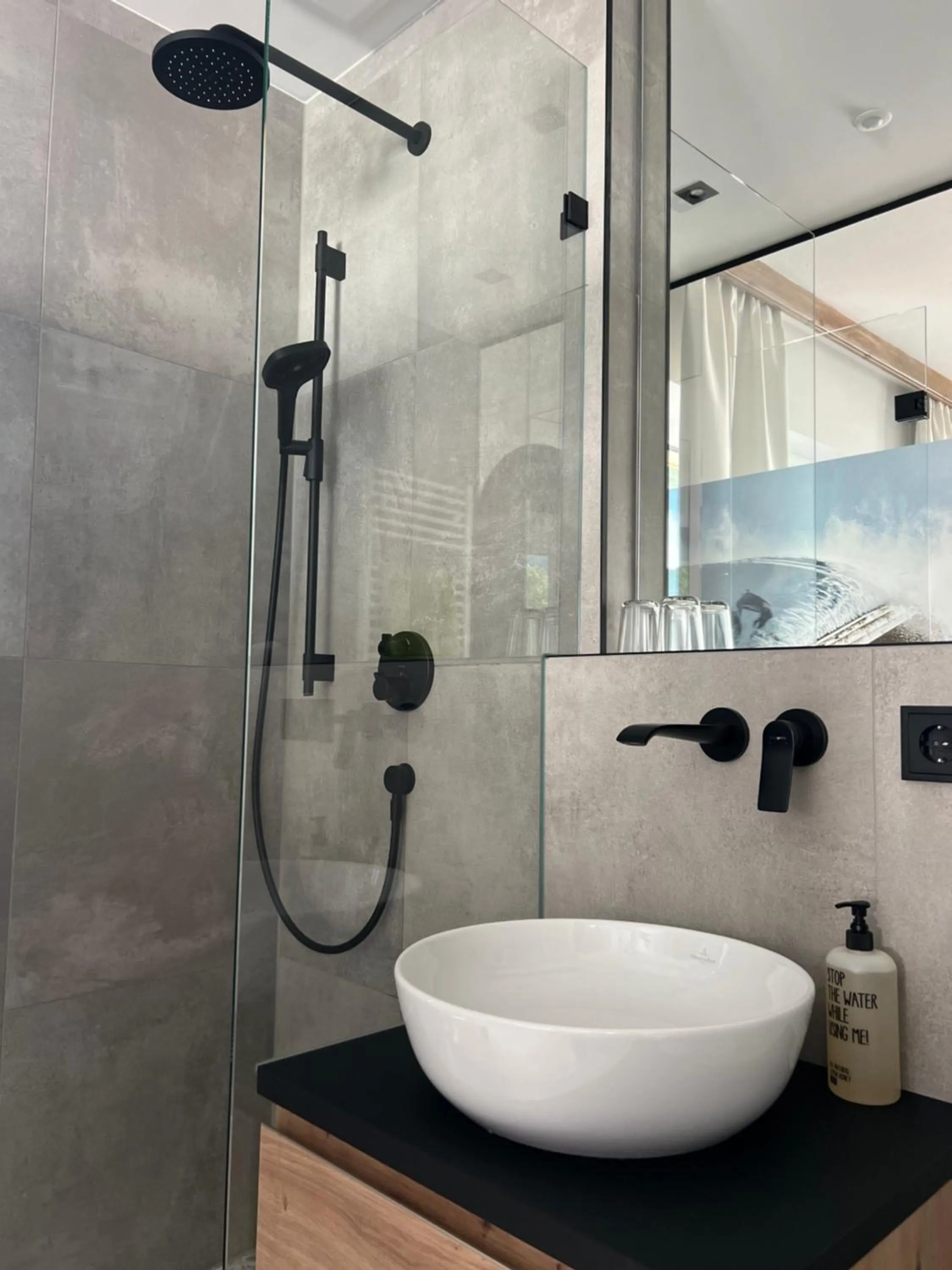 Bathroom in Lifesport Hotel Hechenmoos