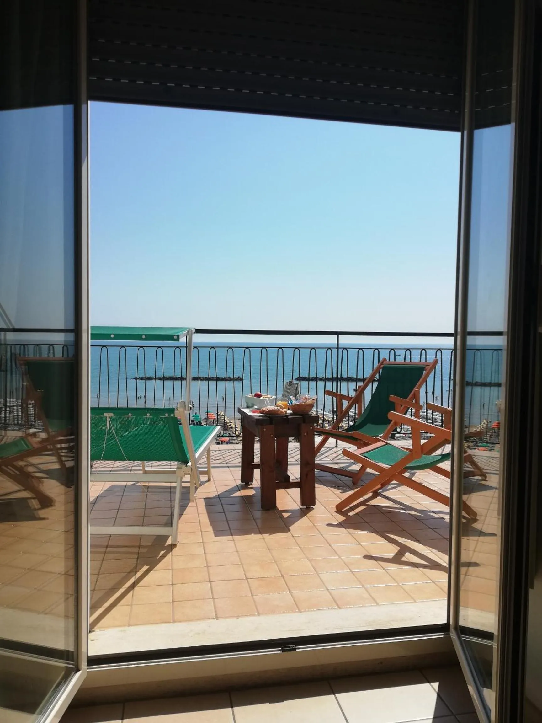 Sea view in B&B Attico Mare