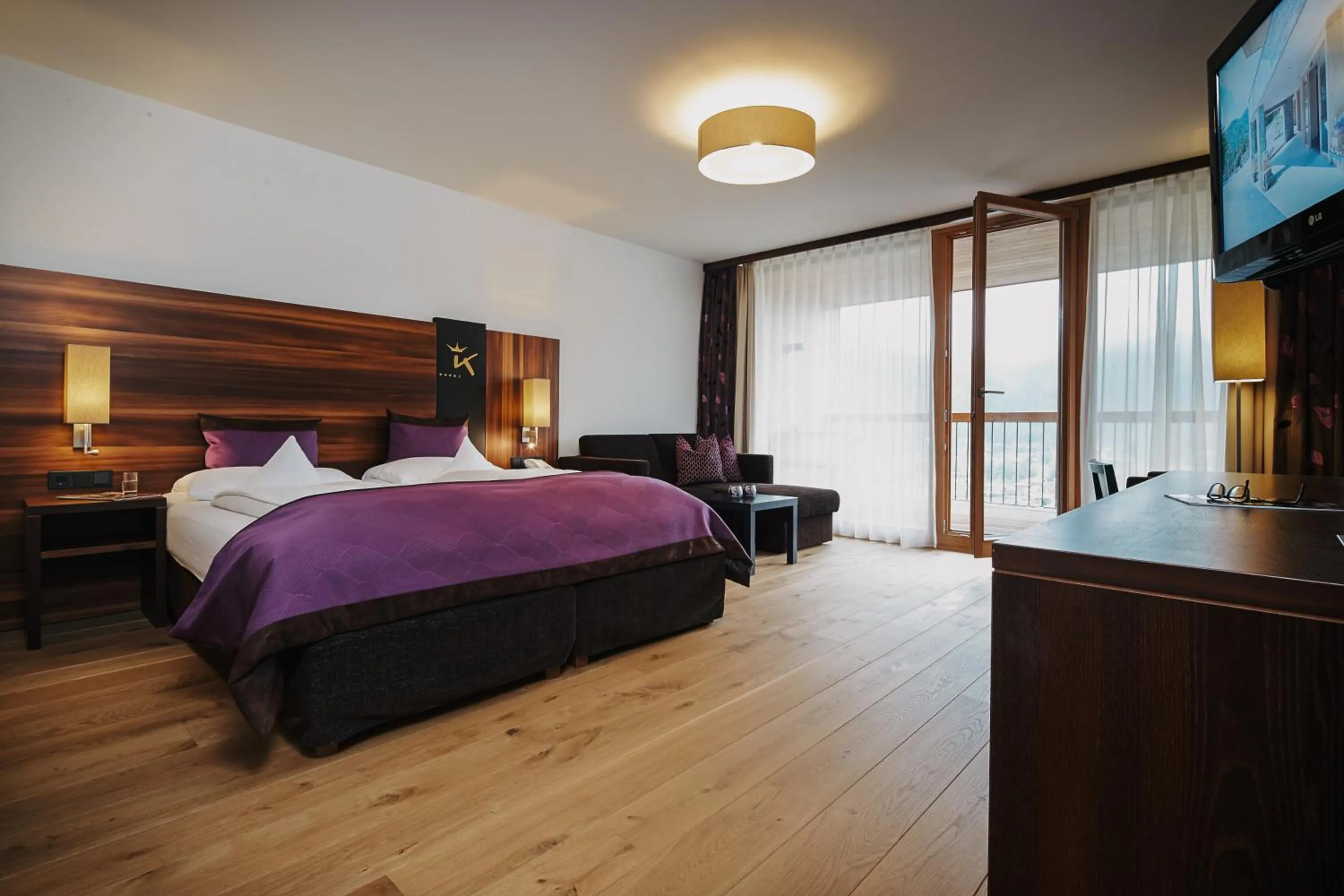 Photo of the whole room, Bed in Das Kronthaler - Adults only