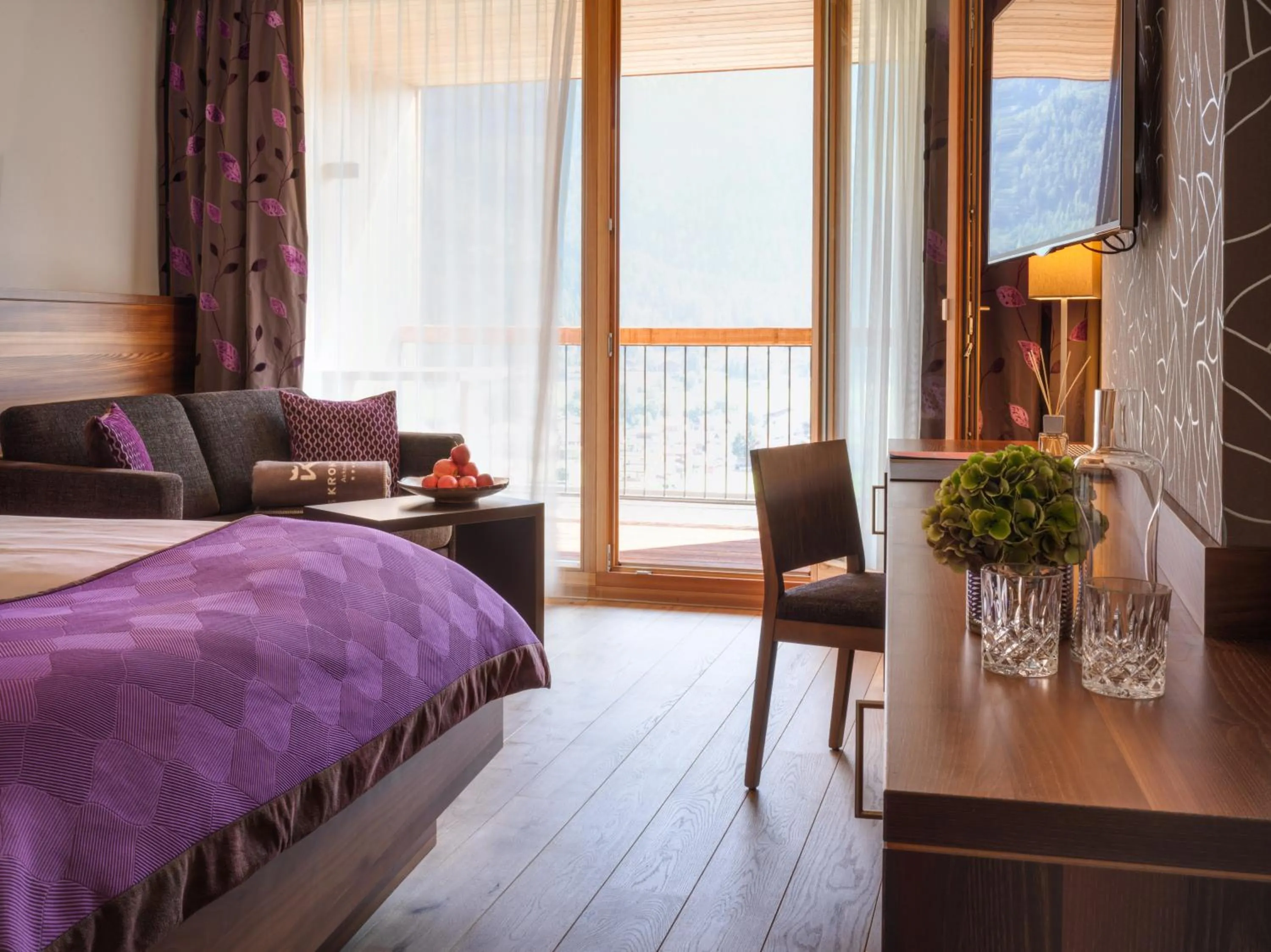 Bedroom, Bed in Das Kronthaler - Adults only