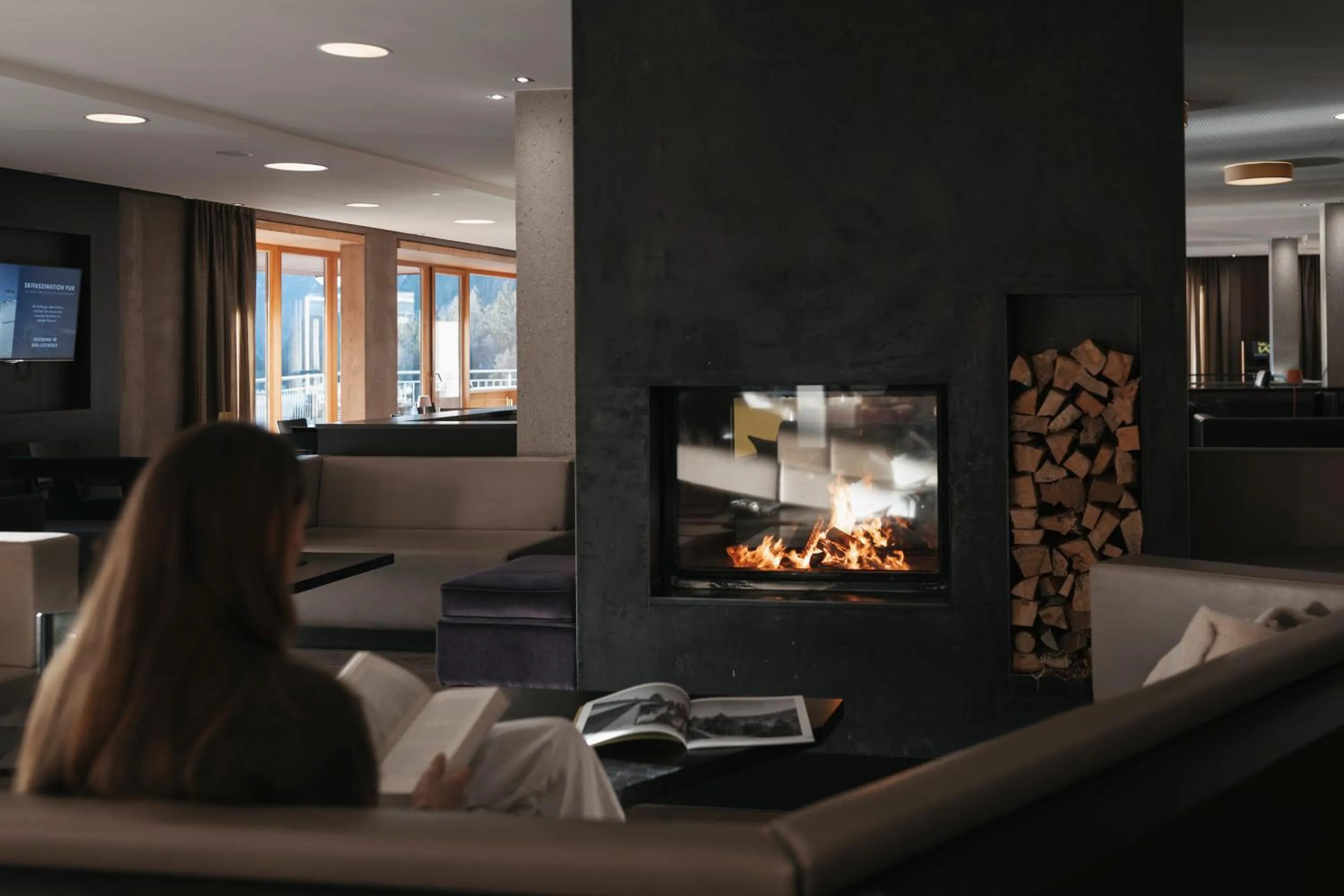 Lounge or bar in Das Kronthaler - Adults only