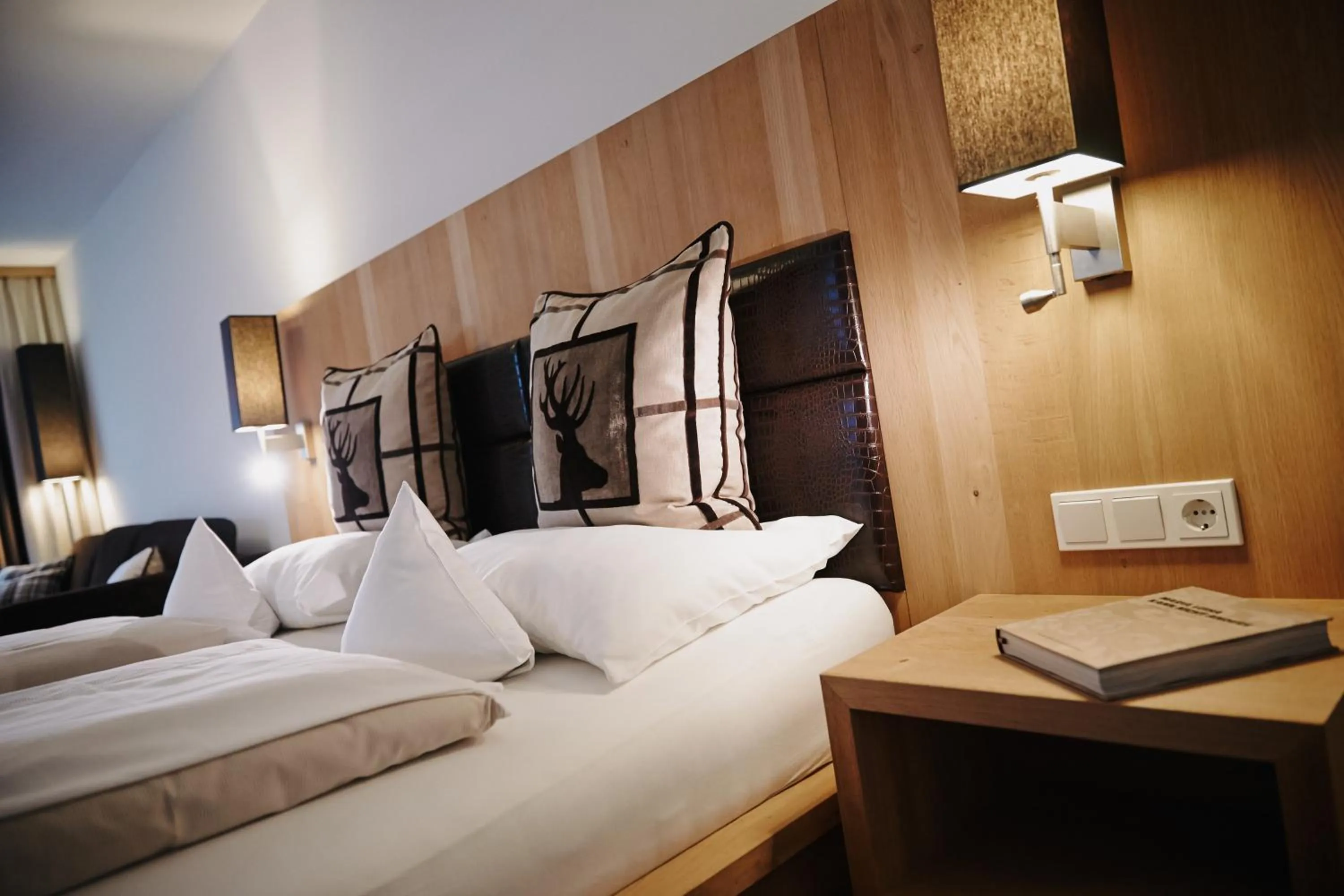 Decorative detail, Bed in Das Kronthaler - Adults only