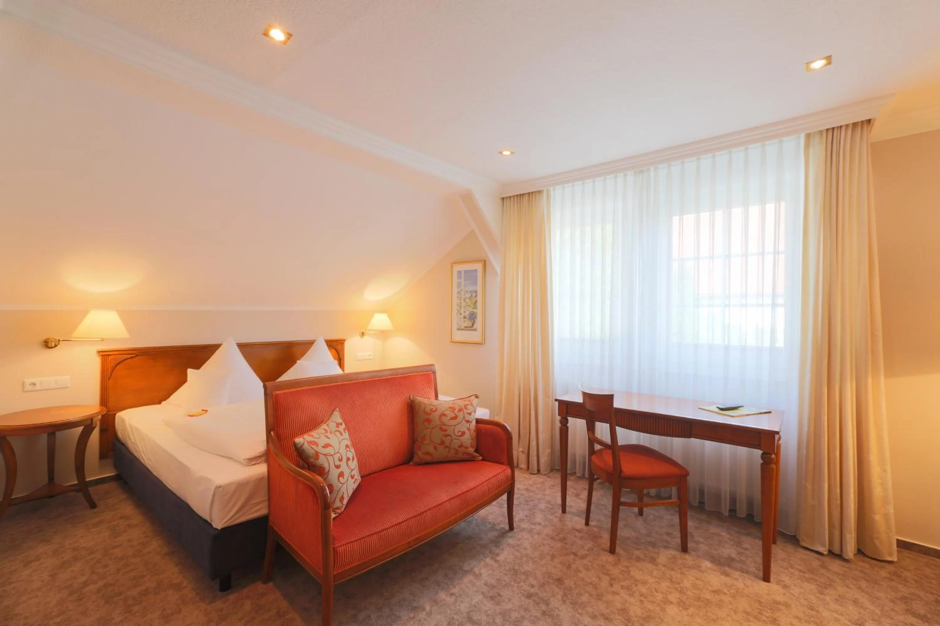 Bed in Hotel Gödecke